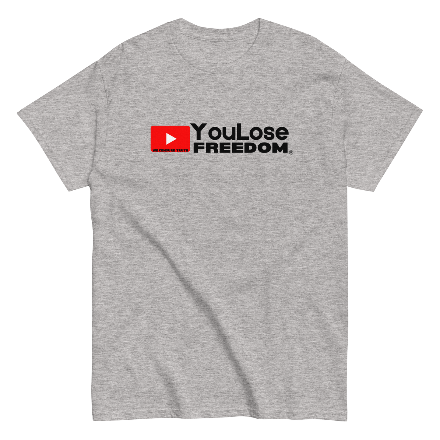 YouLose Freedom-We Censure Truth-Transparent