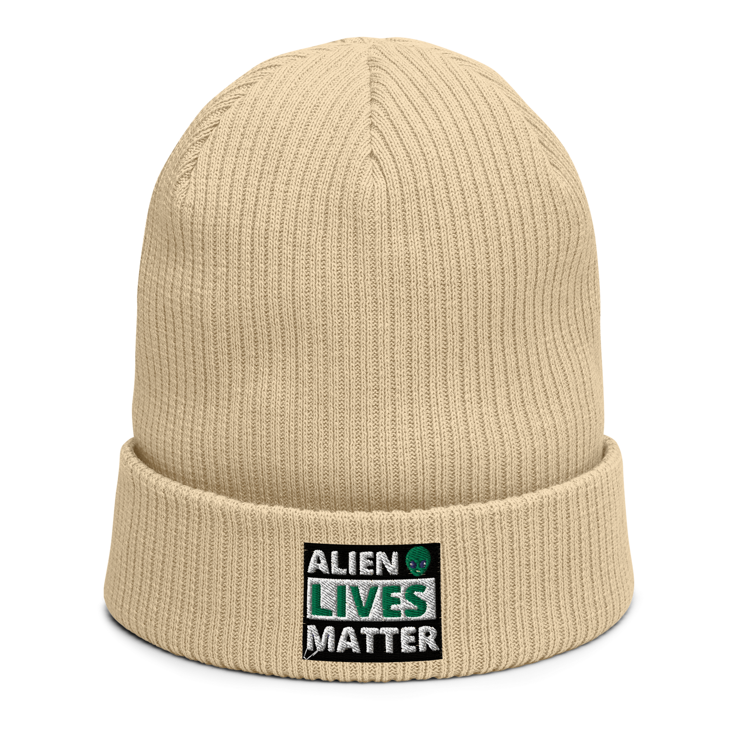 'ALIEN LIVES MATTER' BEENIE (BLACK or SAND)