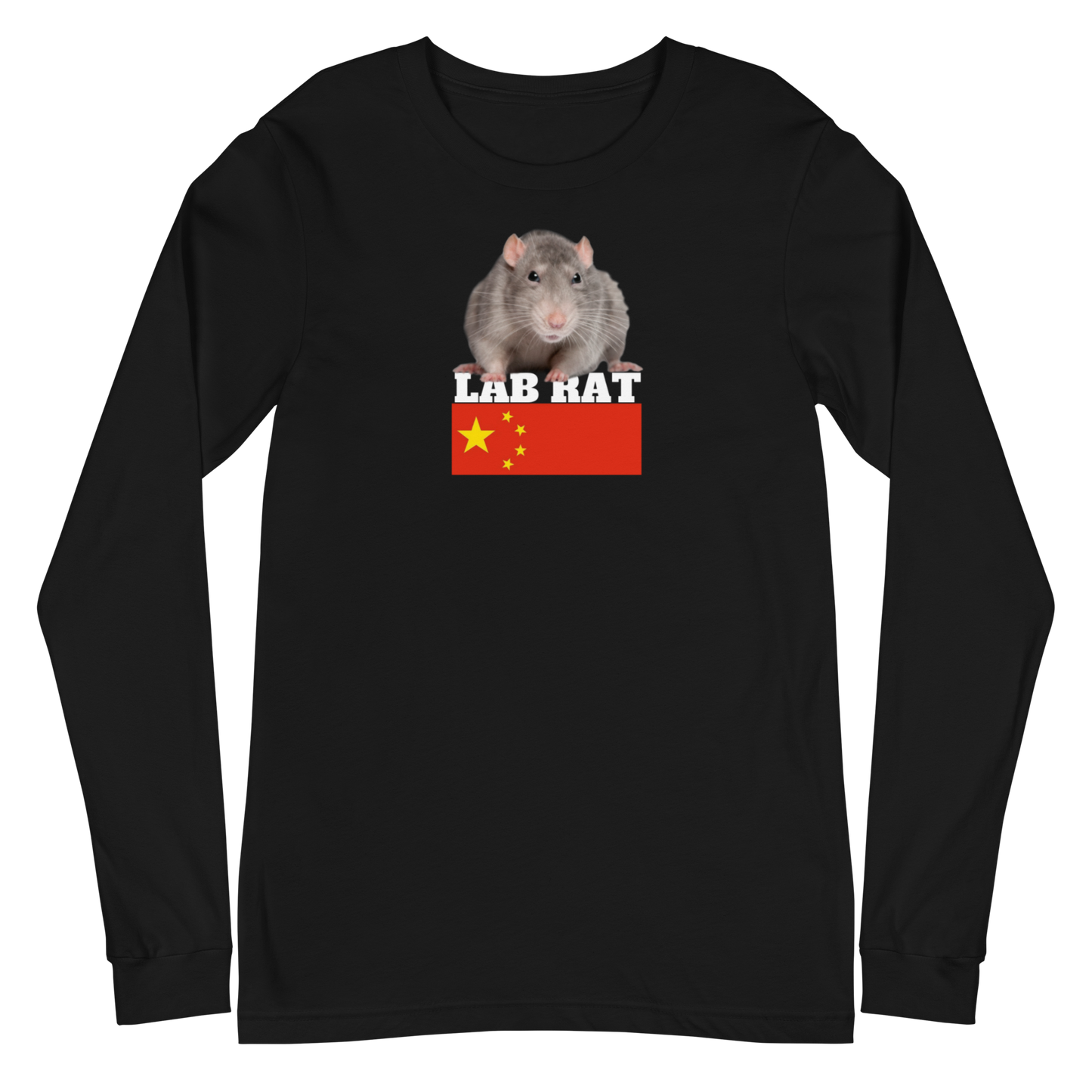 LAB RAT-WUHAN SURVIVOR- MEN'S L/S