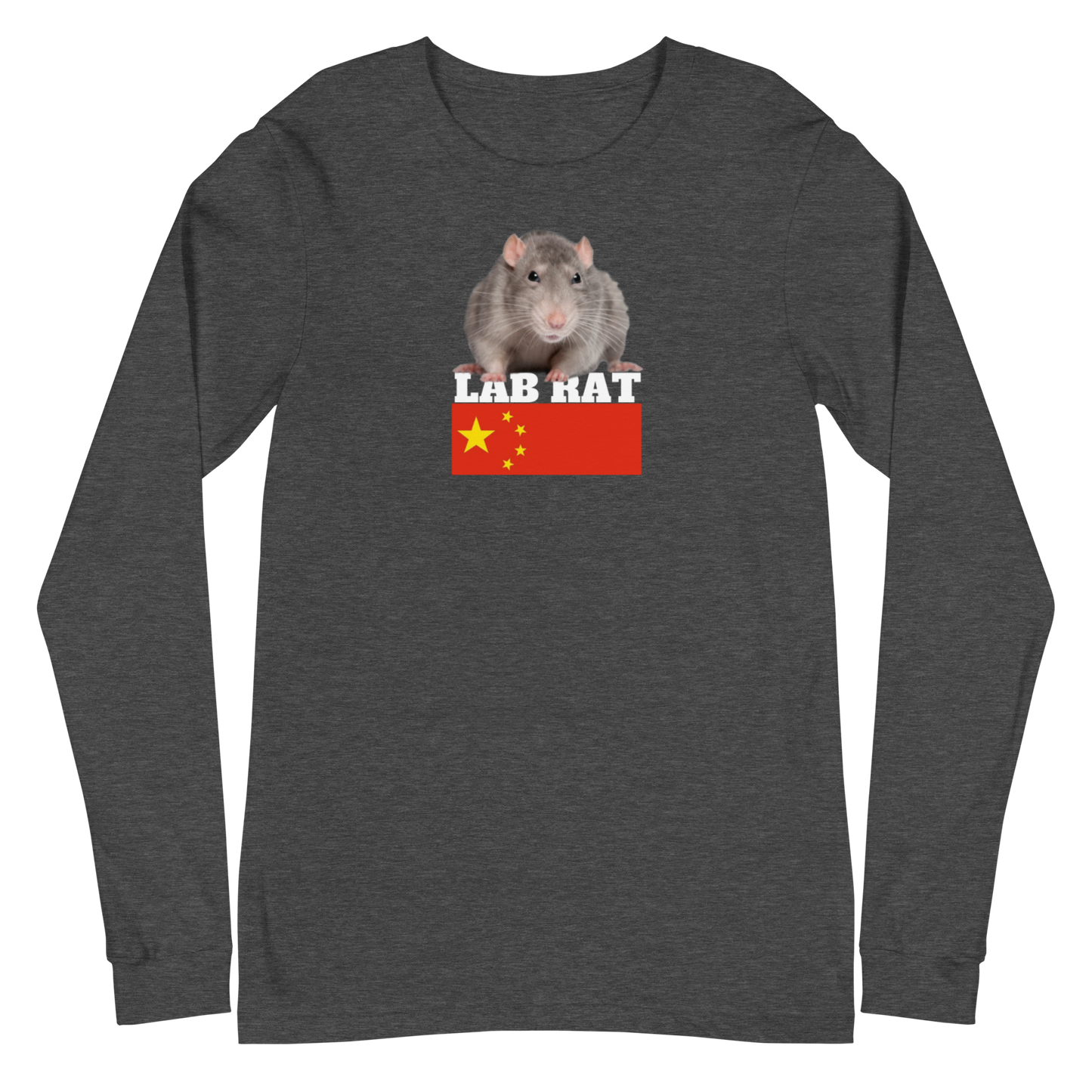 LAB RAT-WUHAN SURVIVOR- MEN'S L/S