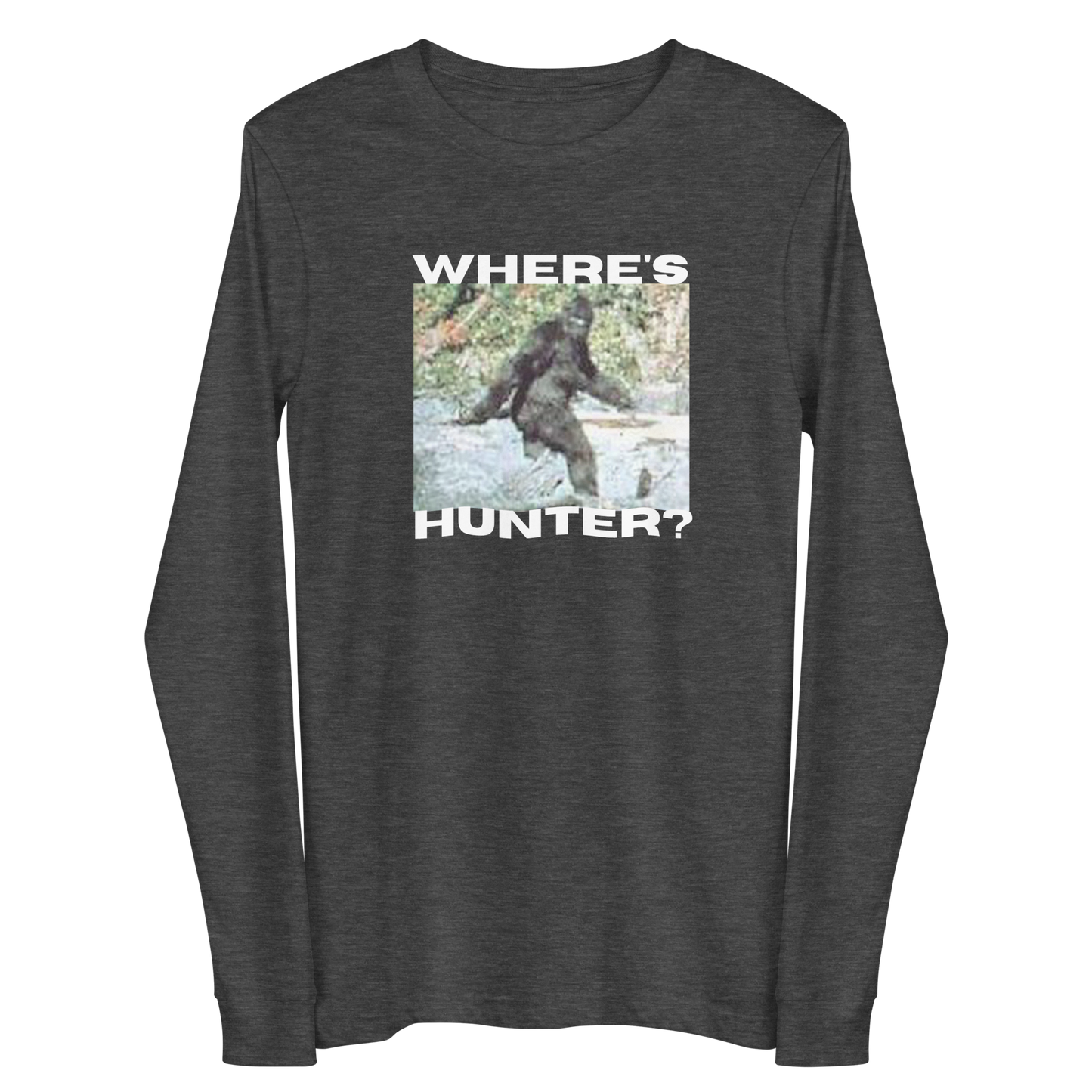 WHERE'S HUNTER? MEN'S L/S