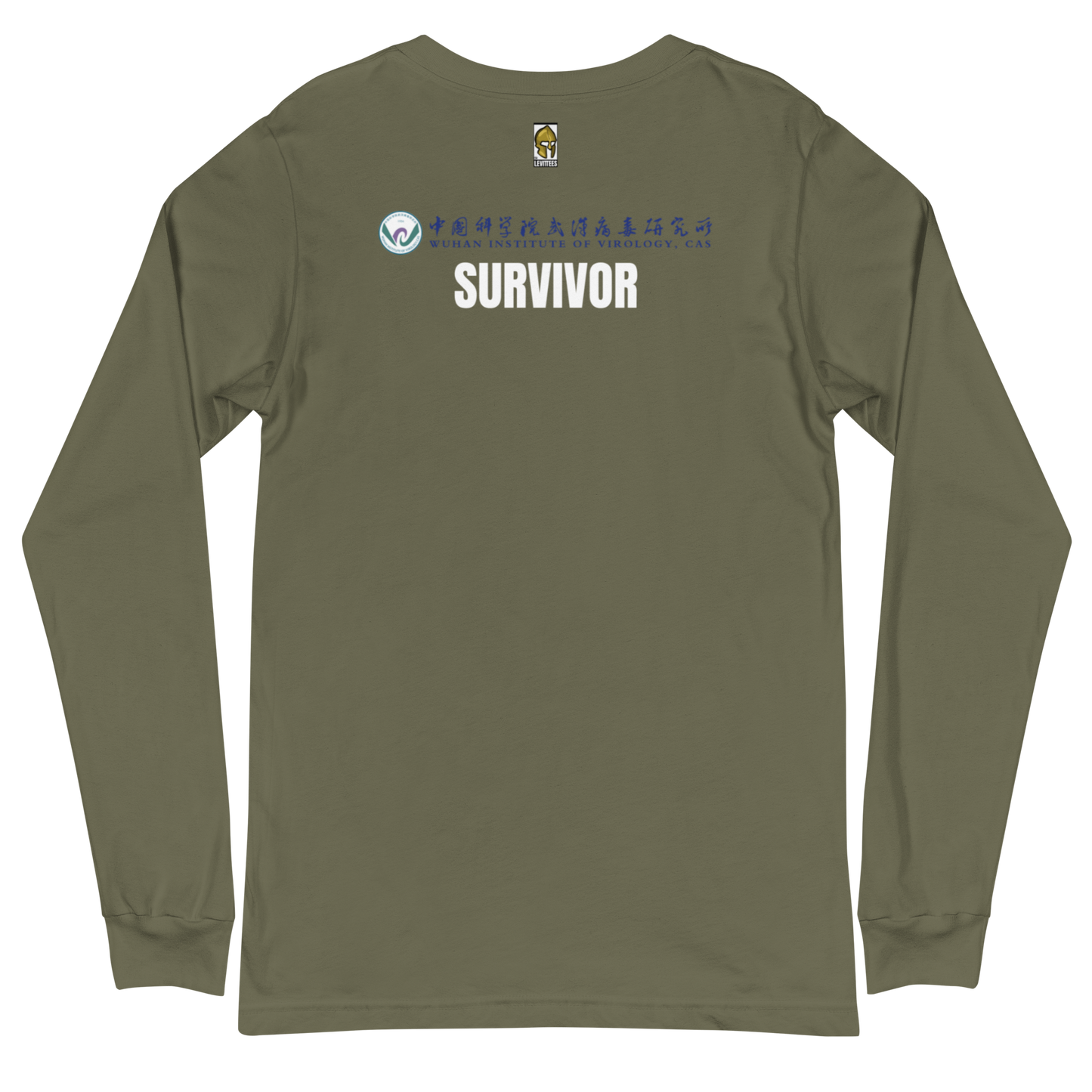 LAB BAT-WUHAN SURVIVOR- MEN'S L/S
