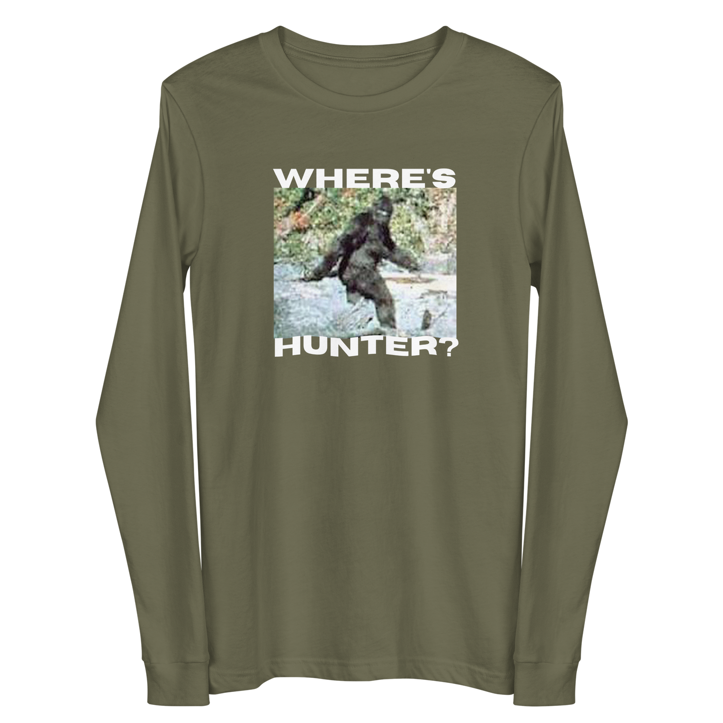 WHERE'S HUNTER? MEN'S L/S