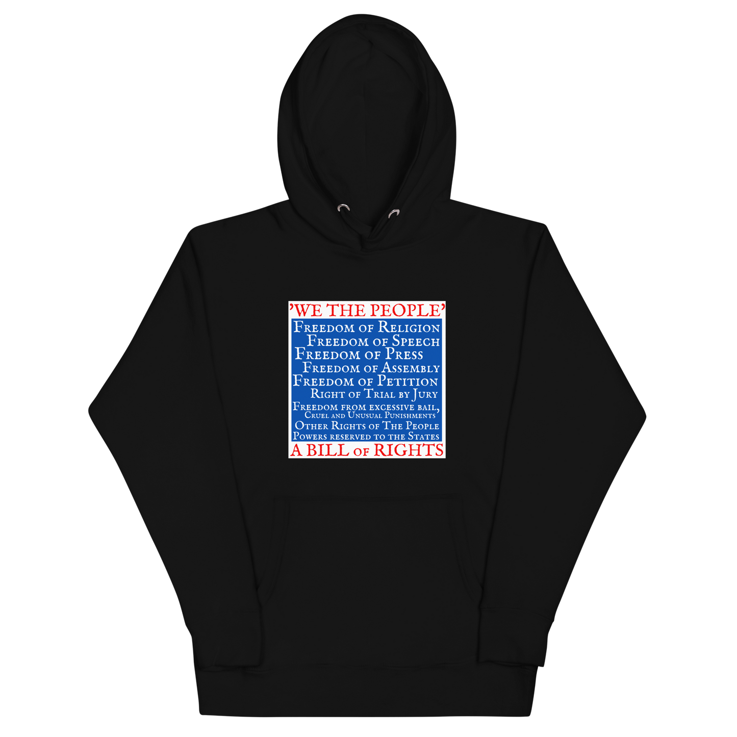 BILL OF RIGHTS HOODIE