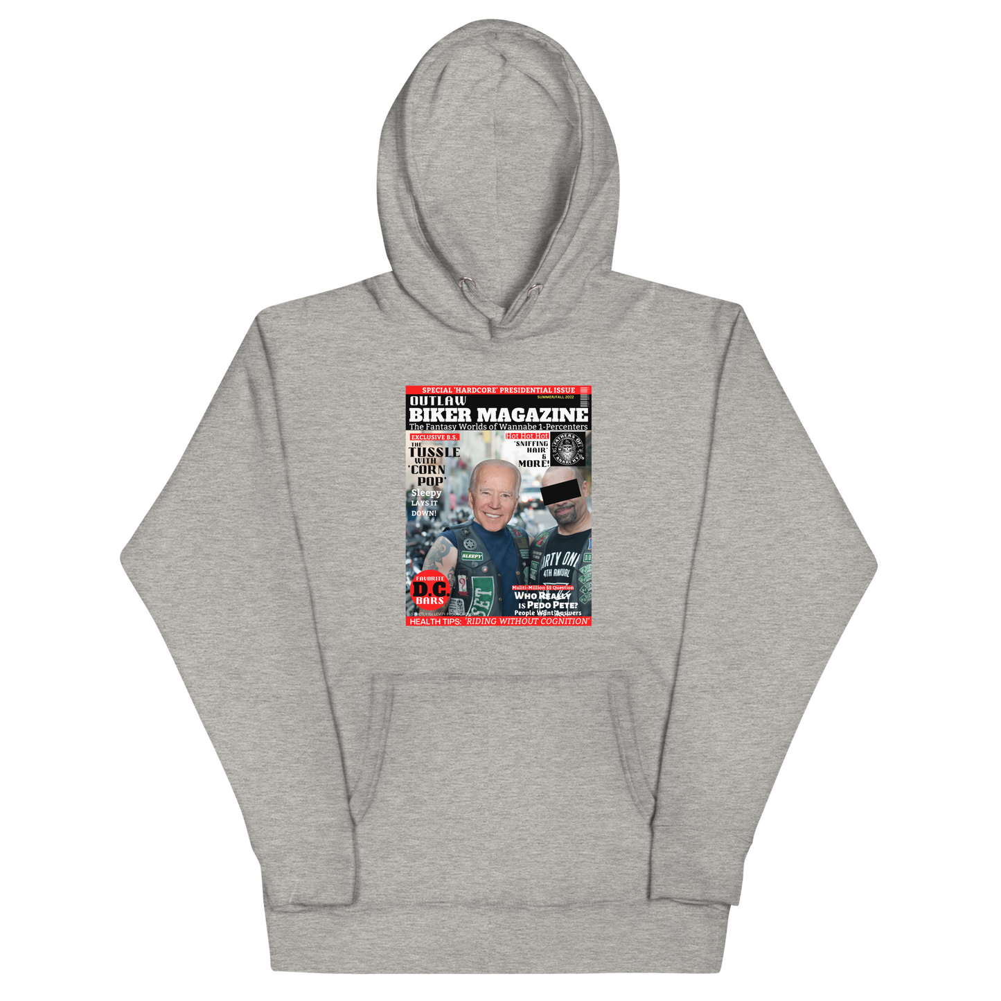 JOE BIDEN-OUTLAW BIKER MAGAZINE-WOKE MAGAZINE SERIES