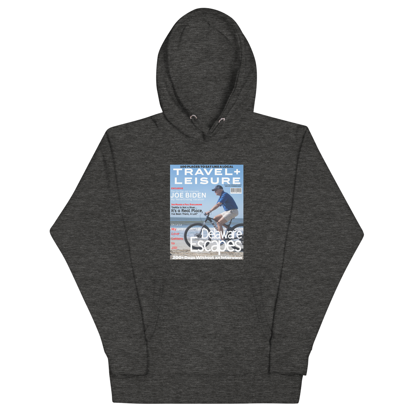 TRAVEL & LEISURE-'BIDEN' HOODIE (PROVOCATIVE MAGAZINE SERIES)