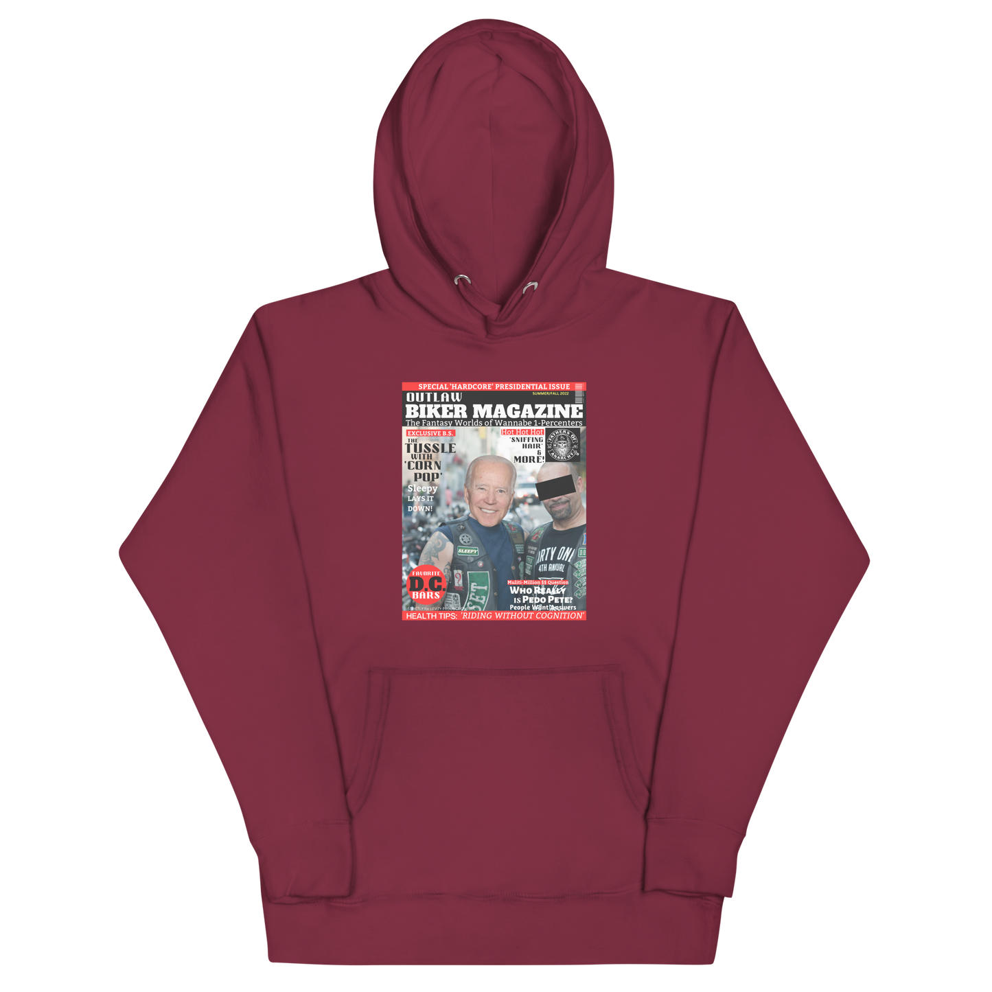 JOE BIDEN-OUTLAW BIKER MAGAZINE-WOKE MAGAZINE SERIES