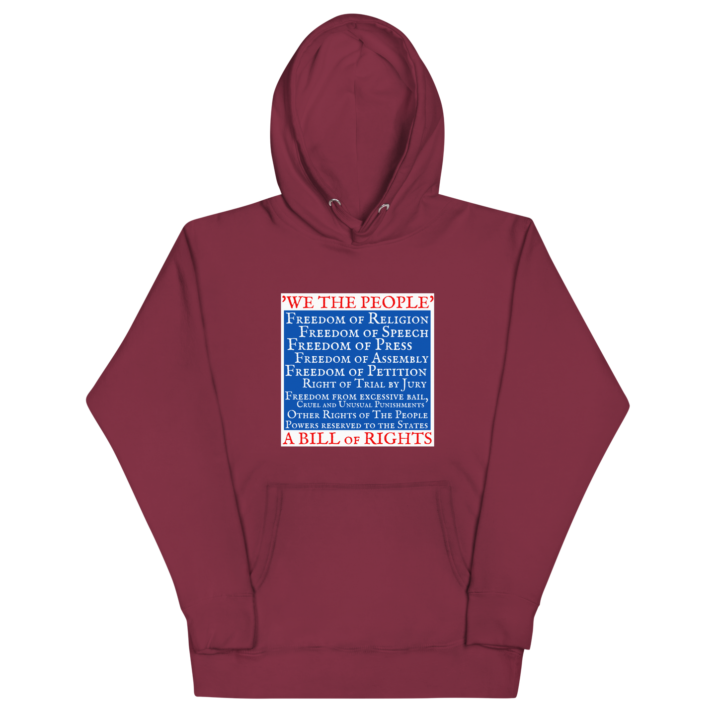 BILL OF RIGHTS HOODIE