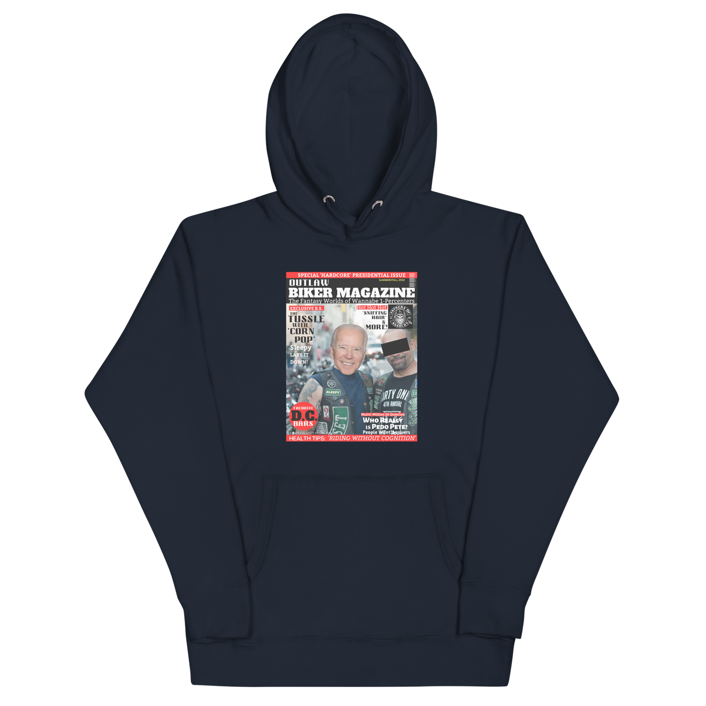 JOE BIDEN-OUTLAW BIKER MAGAZINE-WOKE MAGAZINE SERIES