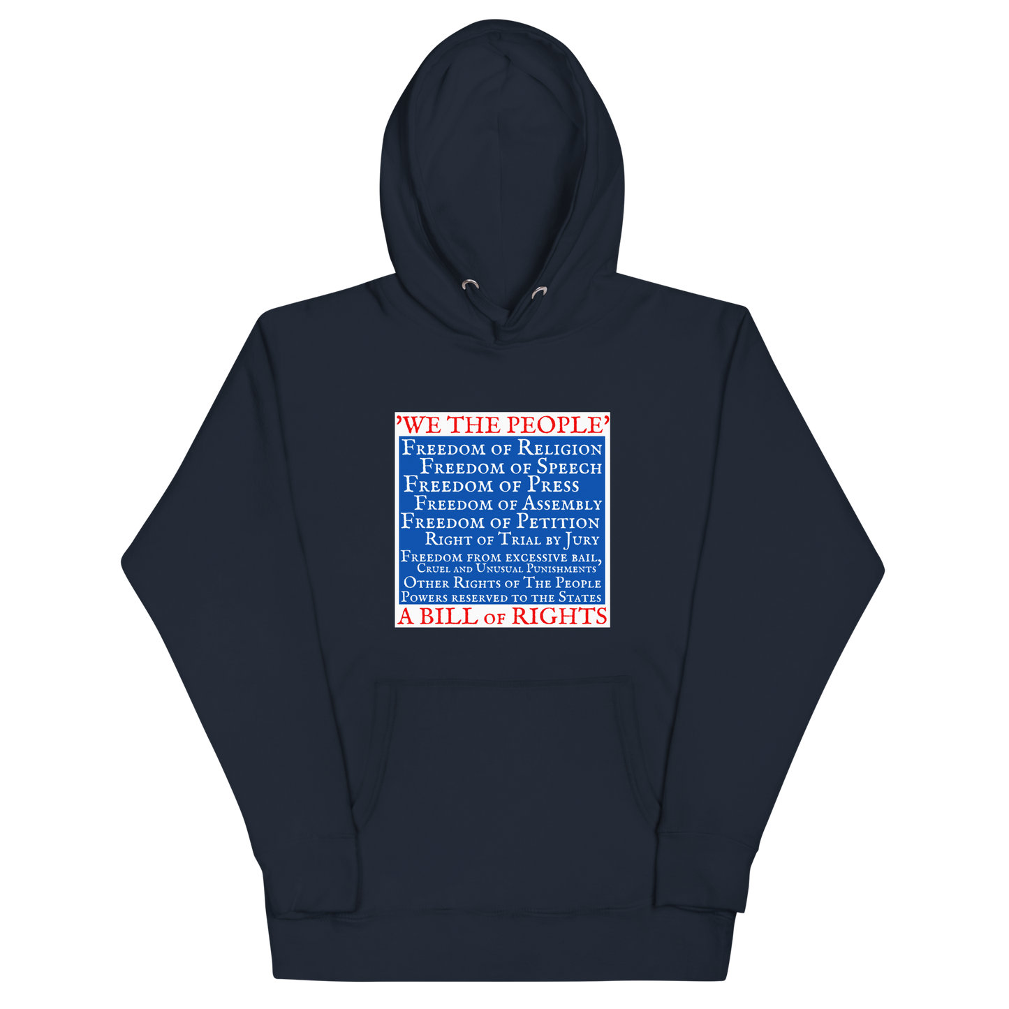 BILL OF RIGHTS HOODIE