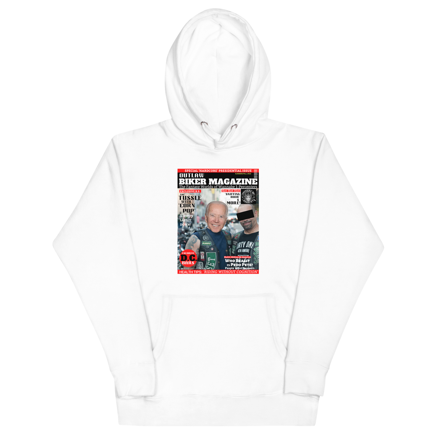 JOE BIDEN-OUTLAW BIKER MAGAZINE-WOKE MAGAZINE SERIES