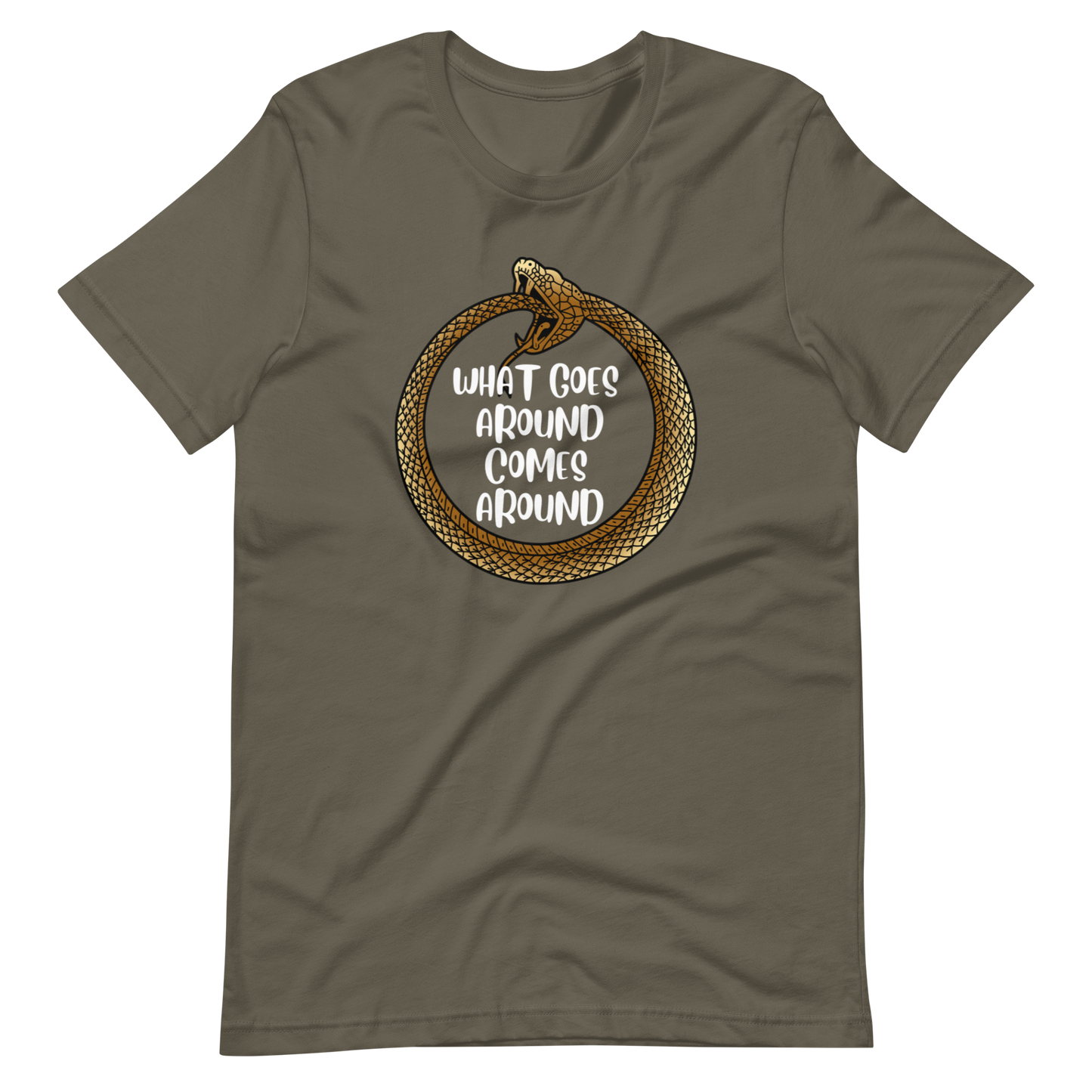 OUROBOROS-WHITE LETTERING