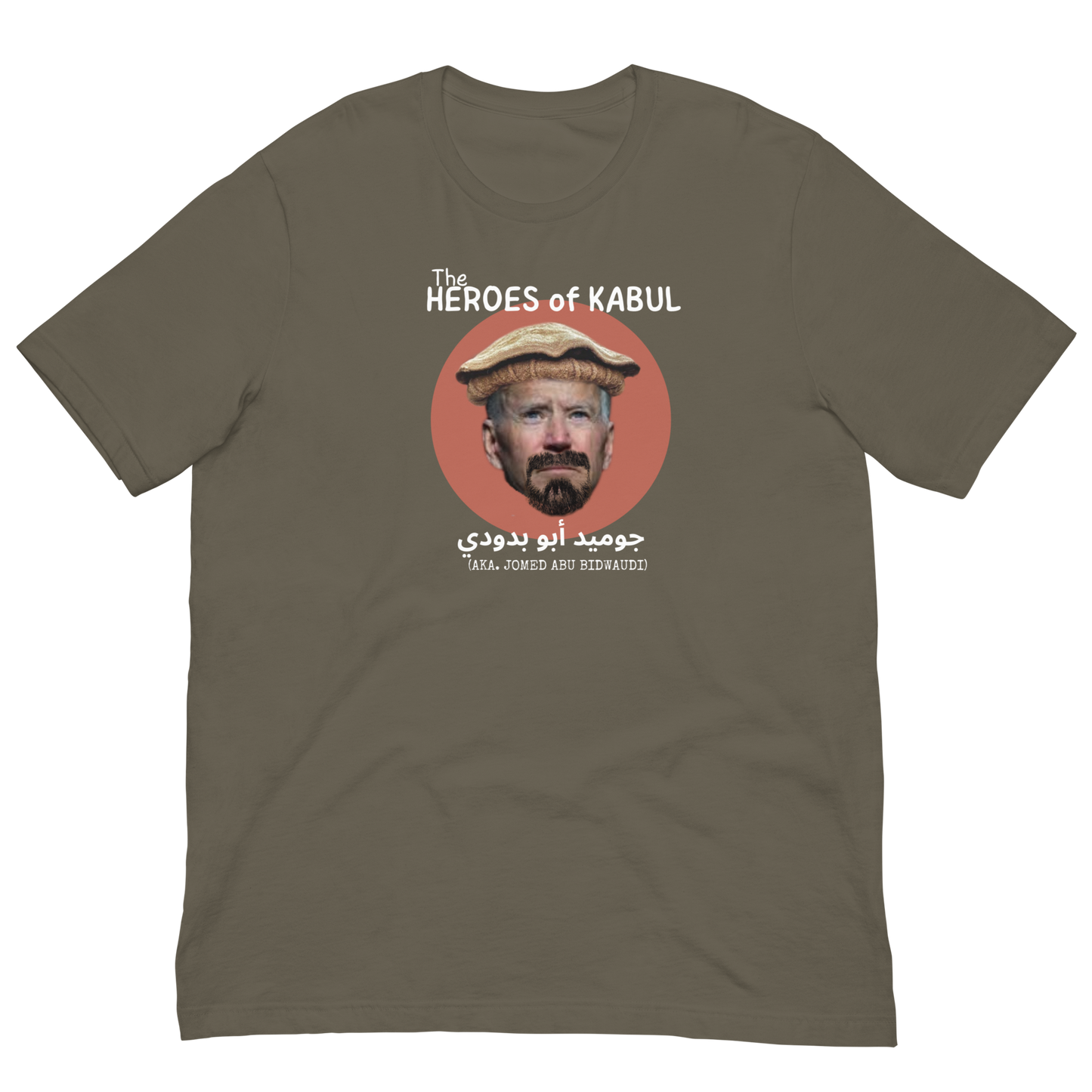 HEROES OF KABUL/JOMED BIDWAUDI-WHITE LETTERING