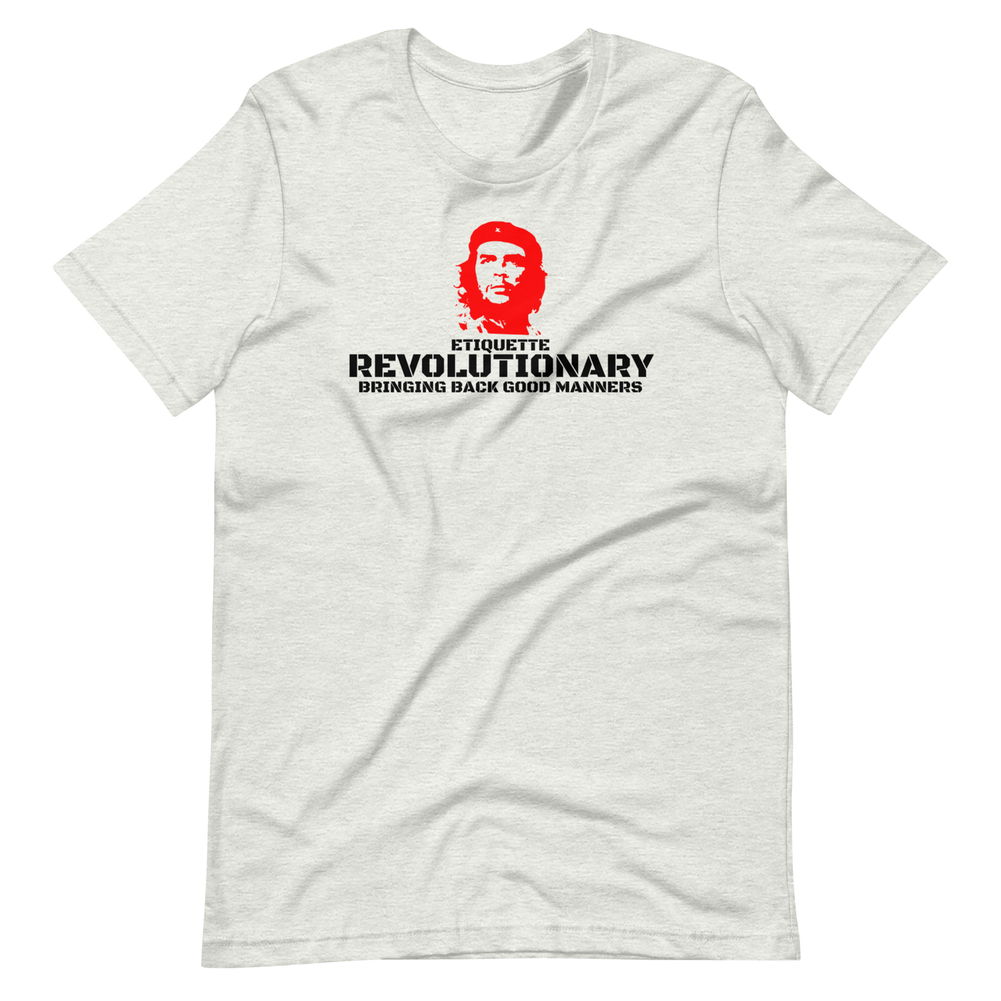 ETIQUETTE REVOLUTIONARY/CHE-BLACK LETTERING
