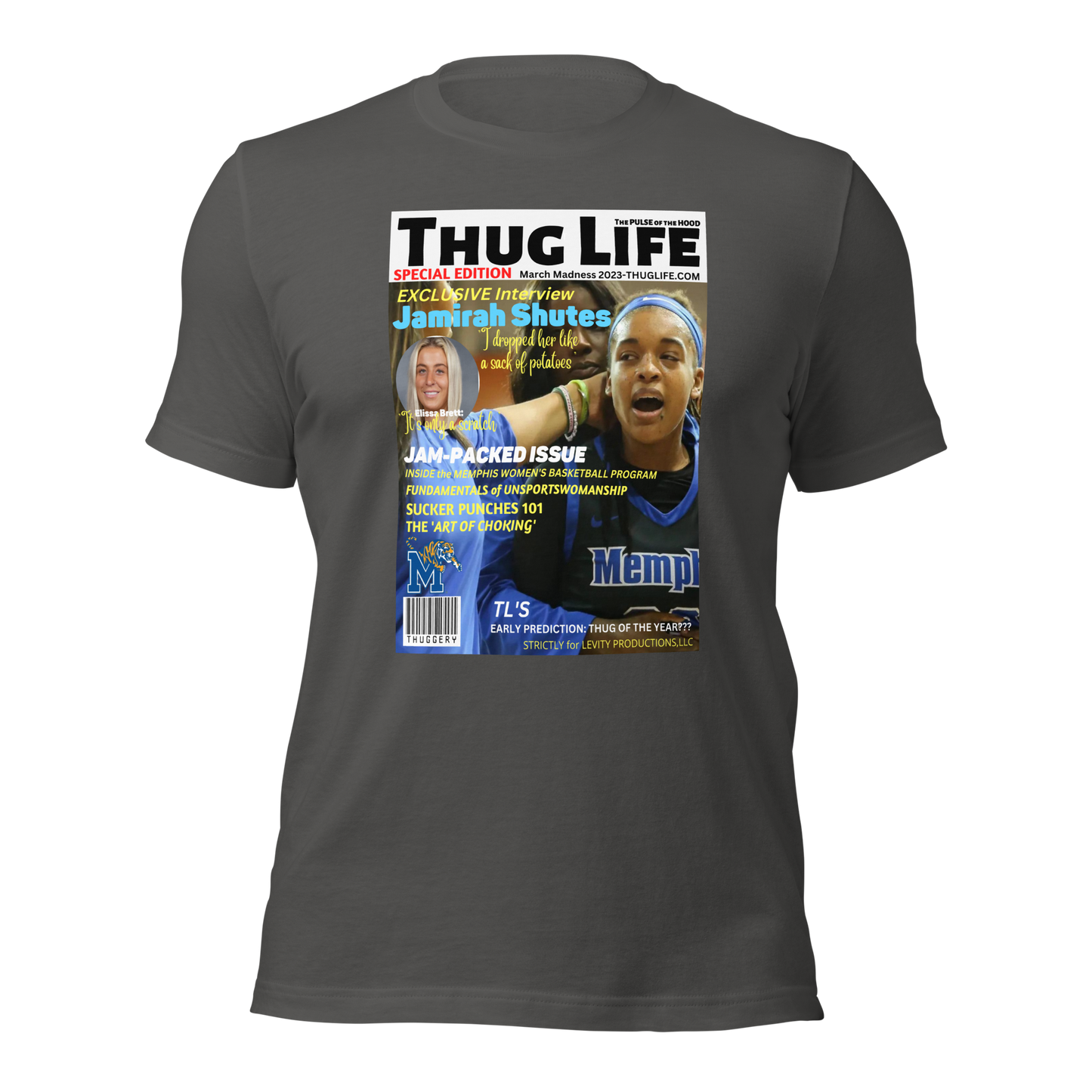 JAMIRAH SHUTES/THUG LIFE-PROVOCATIVE MAGAZINE SERIES