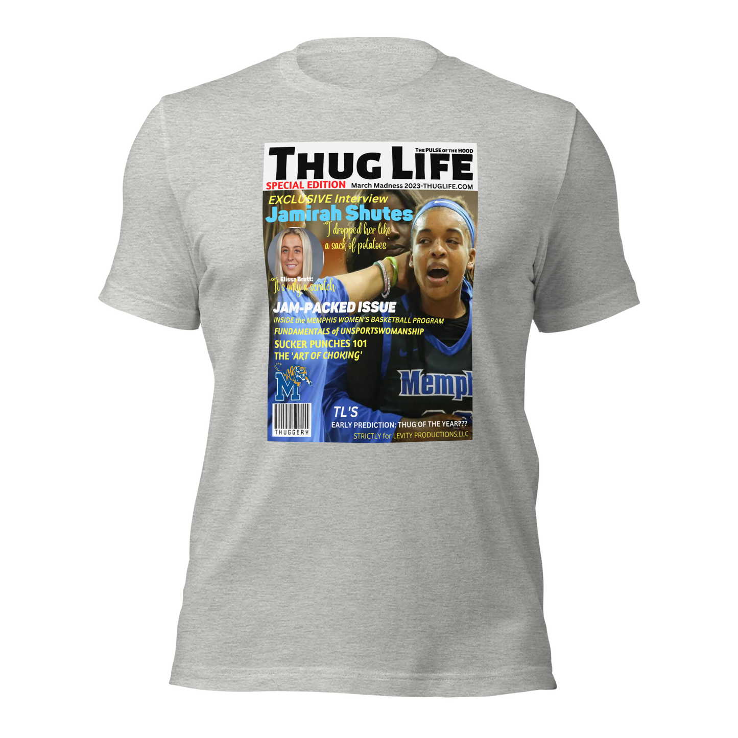 JAMIRAH SHUTES/THUG LIFE-PROVOCATIVE MAGAZINE SERIES