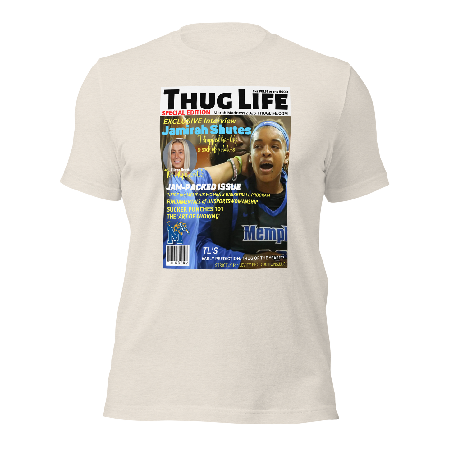 JAMIRAH SHUTES/THUG LIFE-PROVOCATIVE MAGAZINE SERIES