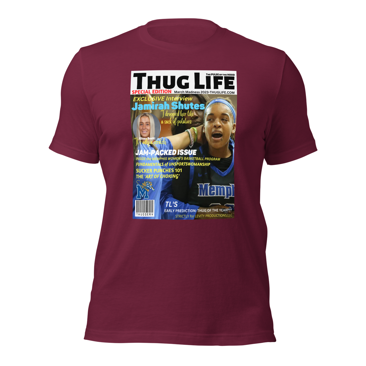 JAMIRAH SHUTES/THUG LIFE-PROVOCATIVE MAGAZINE SERIES