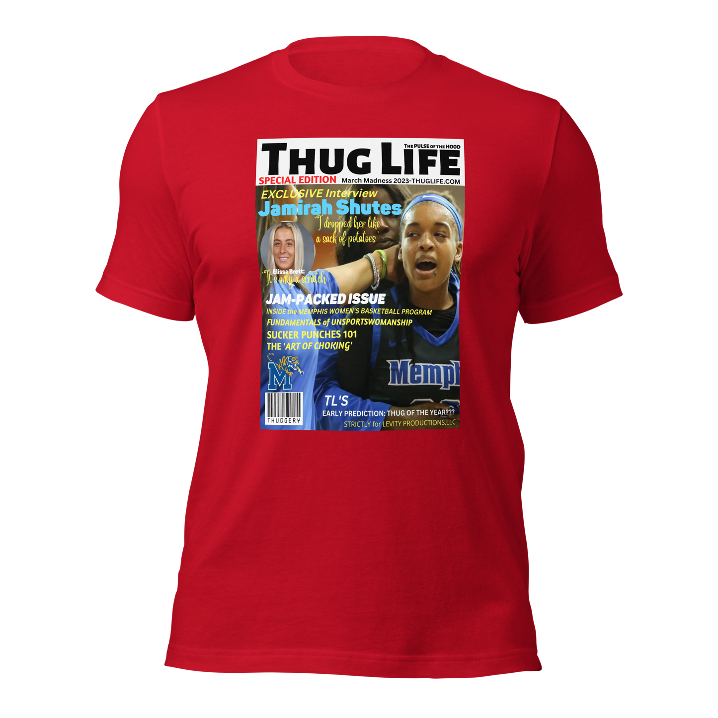 JAMIRAH SHUTES/THUG LIFE-PROVOCATIVE MAGAZINE SERIES