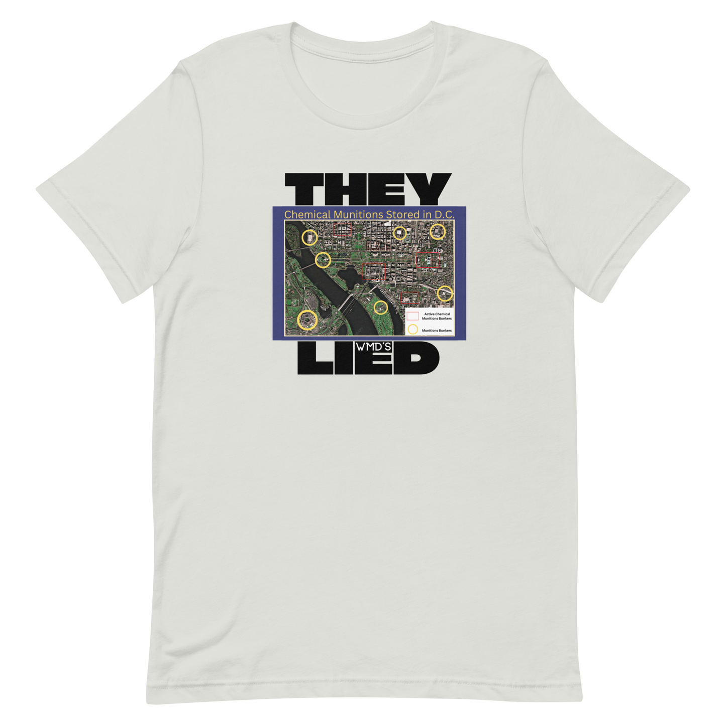 THEY LIED/WMDs-BLACK LETTERING