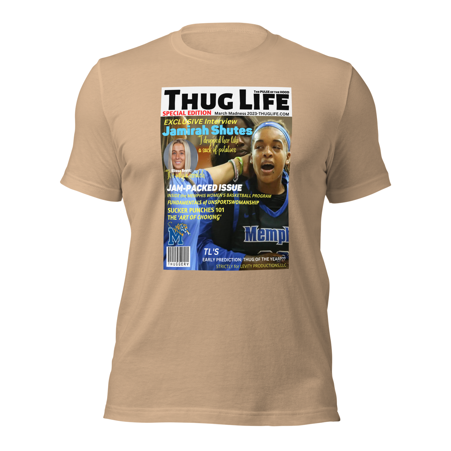 JAMIRAH SHUTES/THUG LIFE-PROVOCATIVE MAGAZINE SERIES