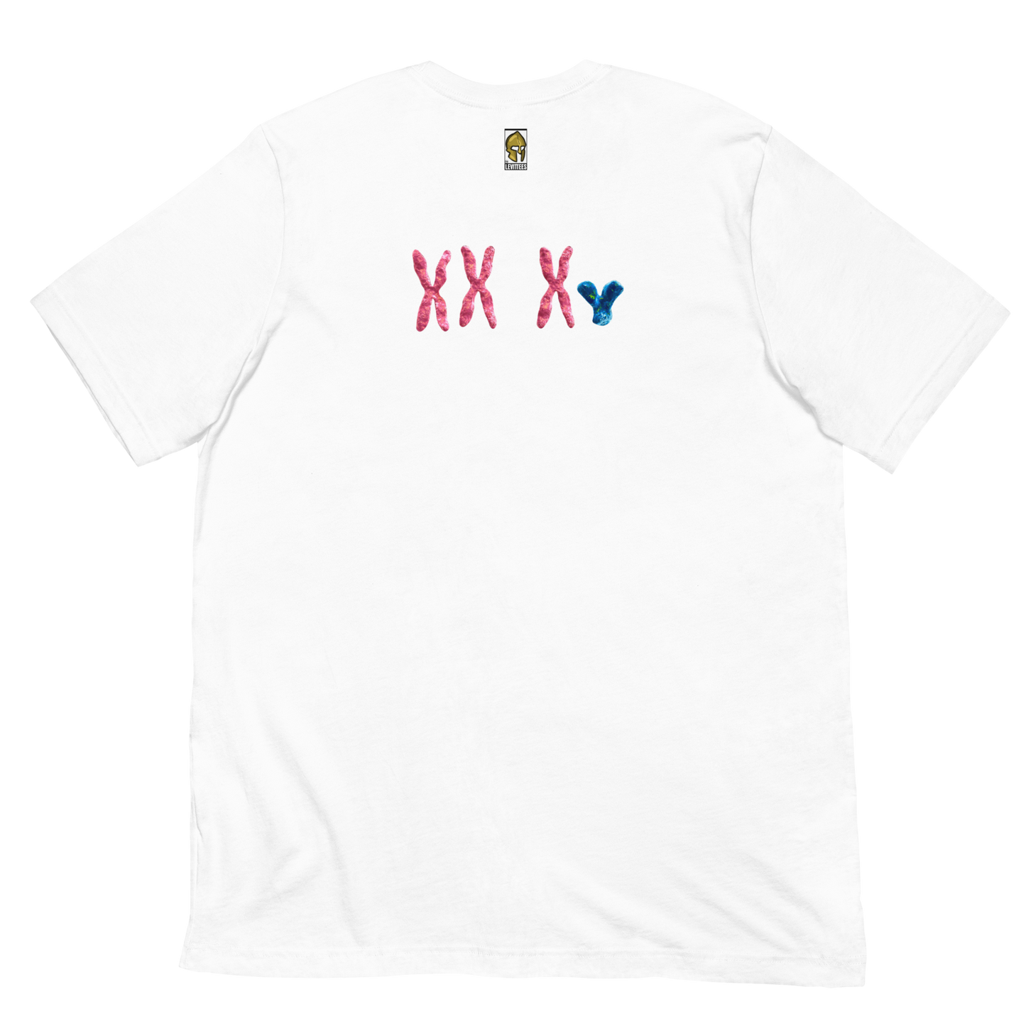 HUMANITY CAN'T SURVIVE/VITUVIAN MAN-BLACK/RED LETTERING