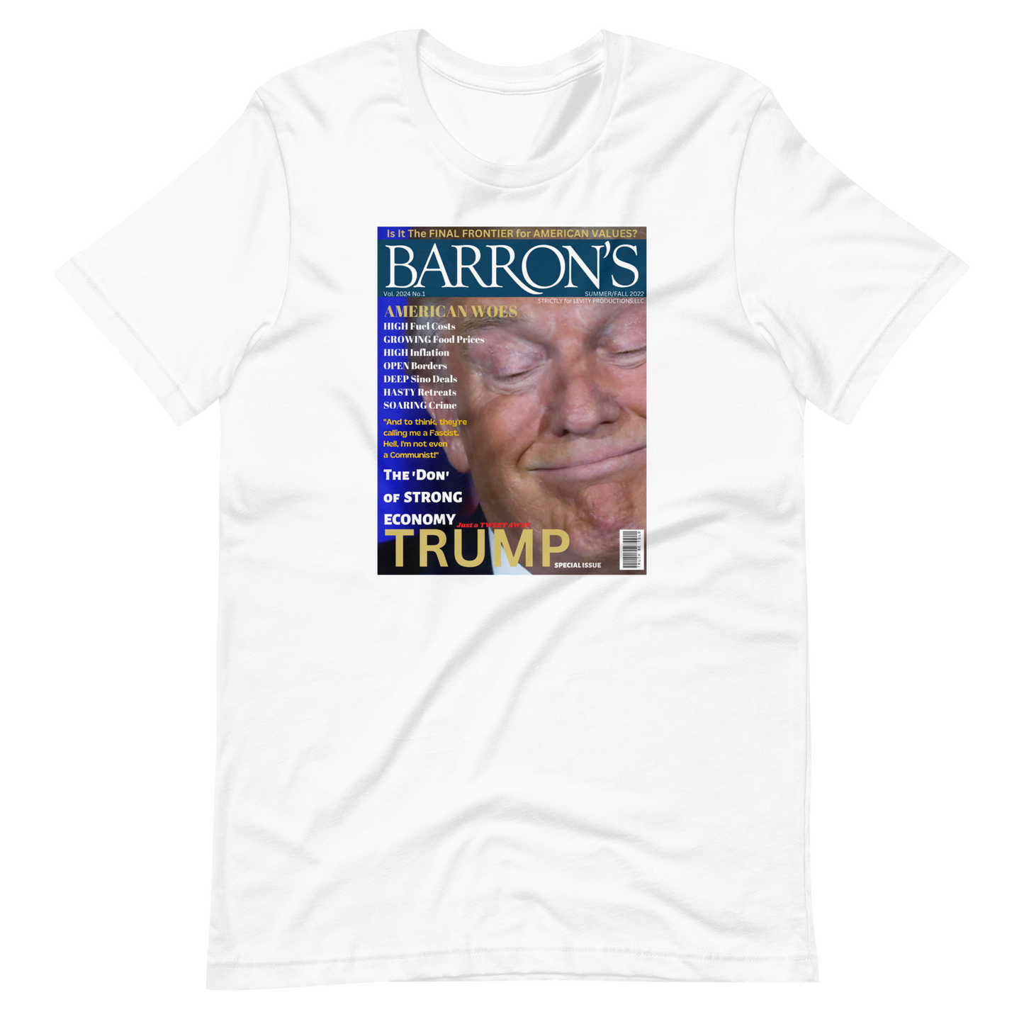 DONALD TRUMP/BARRON'S-PROVOCATIVE MAGAZINE SERIES