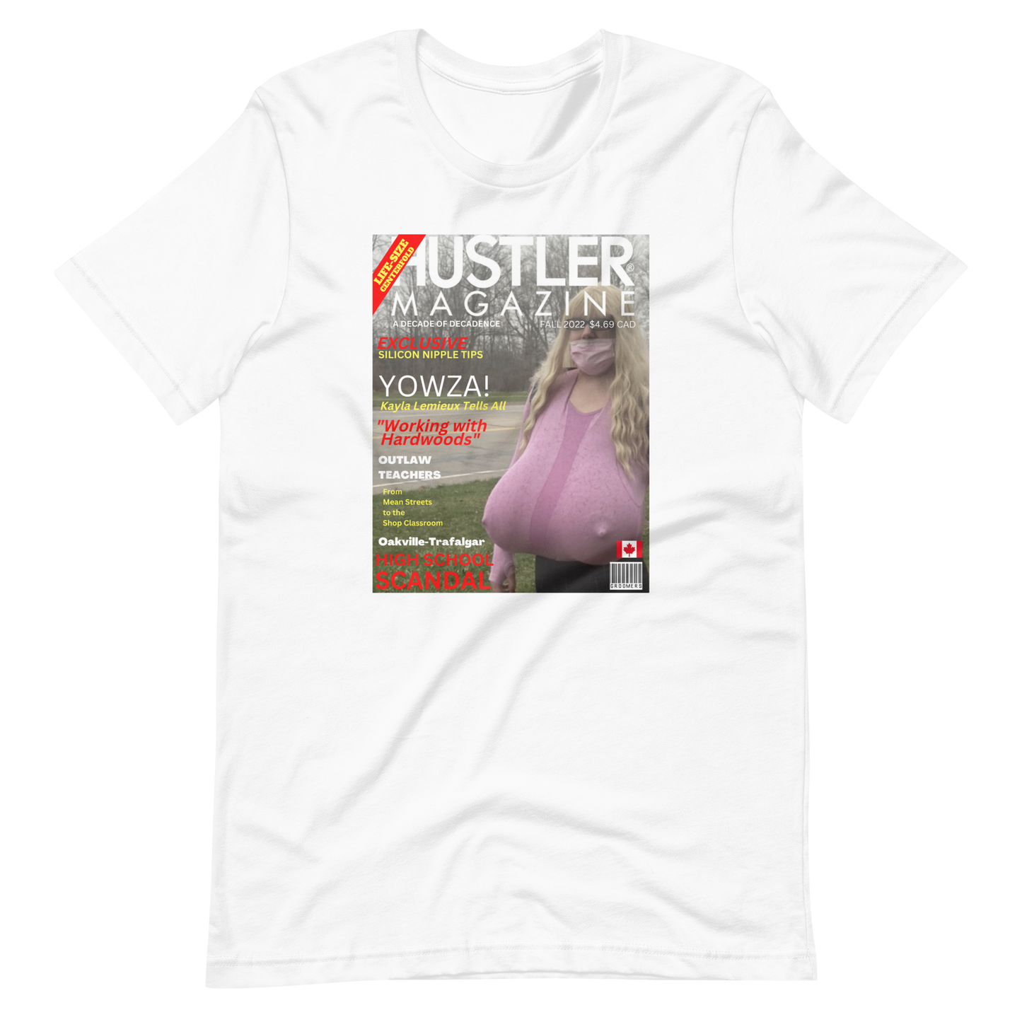 STEPHEN HANNAH aka KAYLA LEMIEUX/HUSTLER MAGAZINE-PROVOCATIVE MAGAZINE SERIES