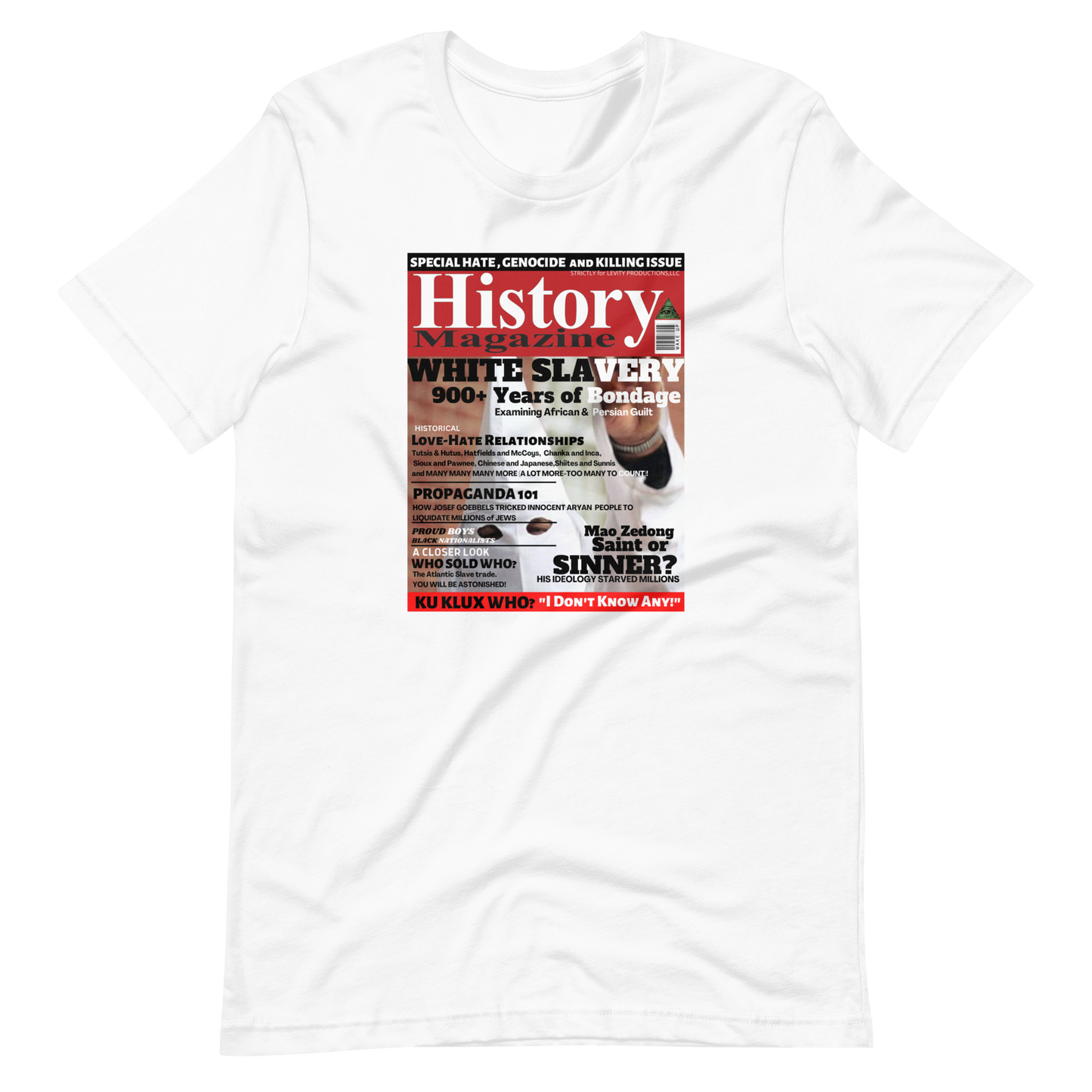 WHITE SLAVERY/HISTORY MAGAZINE-PROVOCATIVE MAGAZINE SERIES