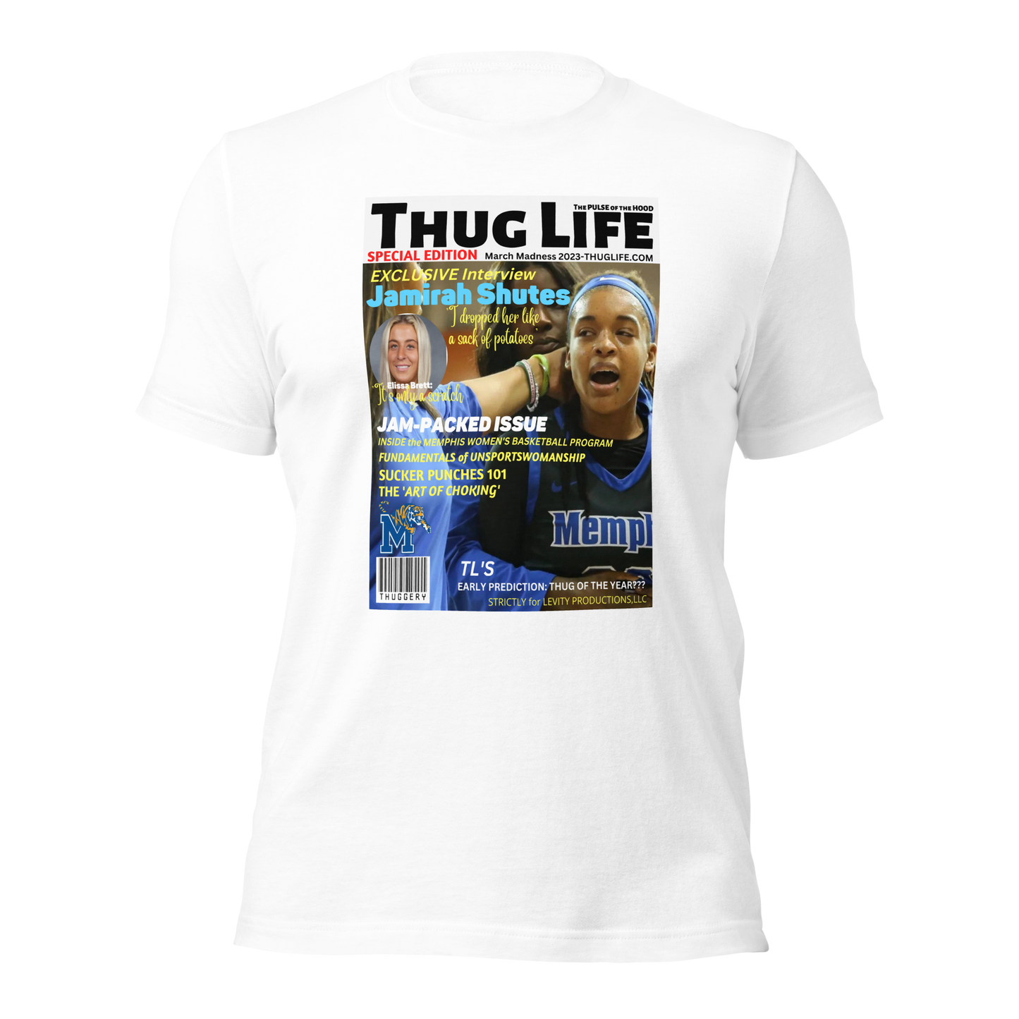 JAMIRAH SHUTES/THUG LIFE-PROVOCATIVE MAGAZINE SERIES