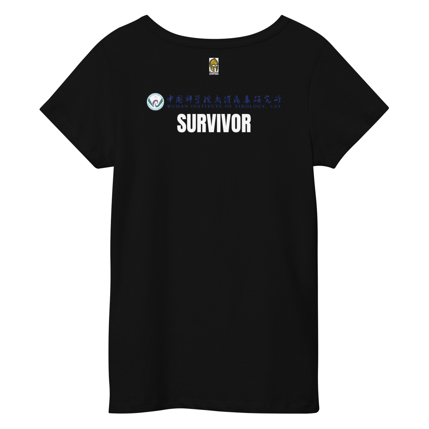 LAB RAT-WUHAN SURVIVOR (LADIES) WHITE LETTERING