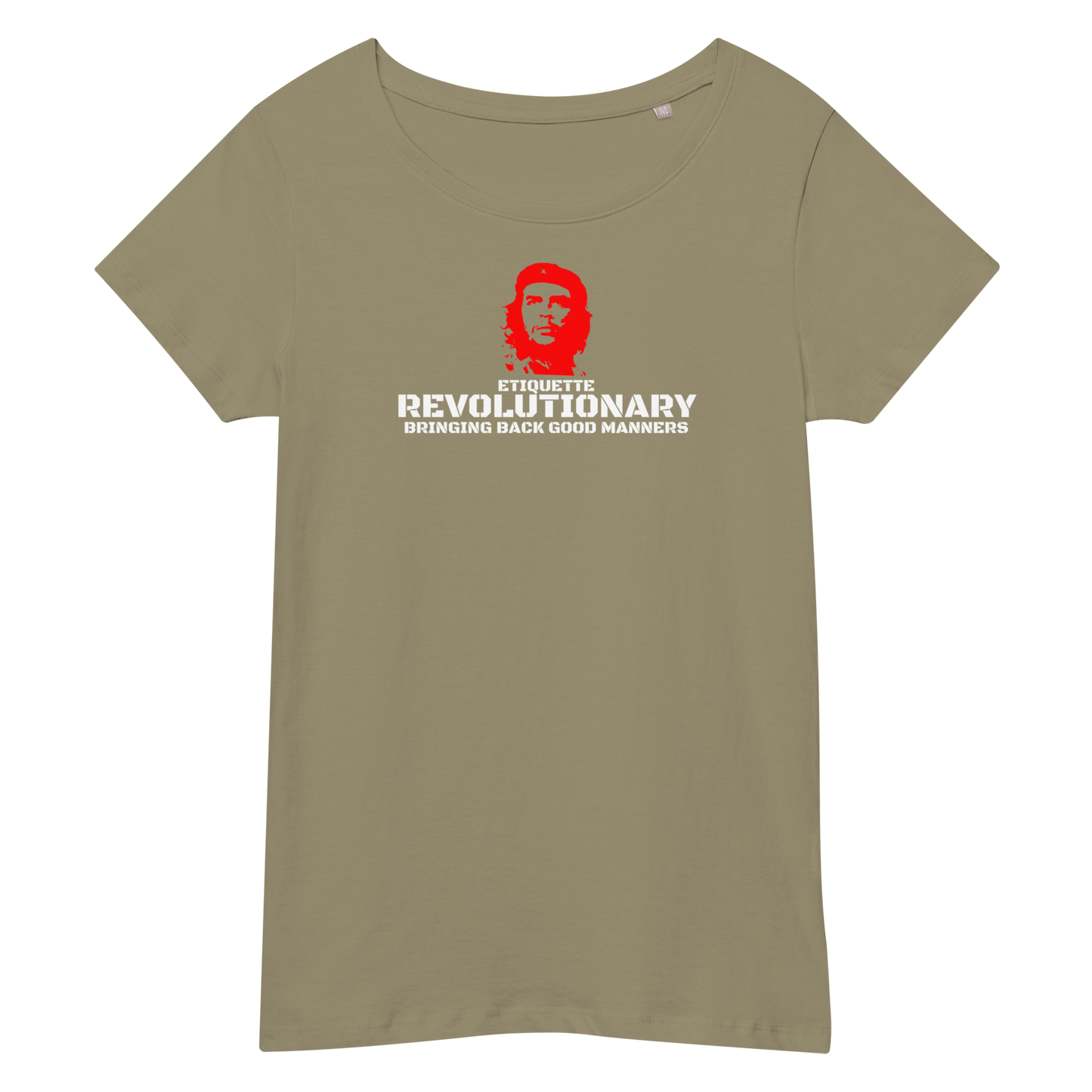 ETIQUETTE REVOLUTIONARY (LADIES) WHITE LETTERING