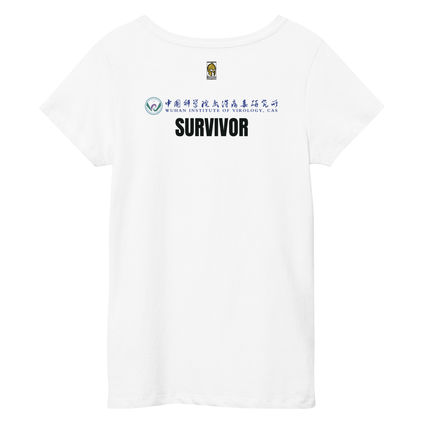 LAB RAT-WUHAN SURVIVOR (LADIE'S) BLACK LETTERING