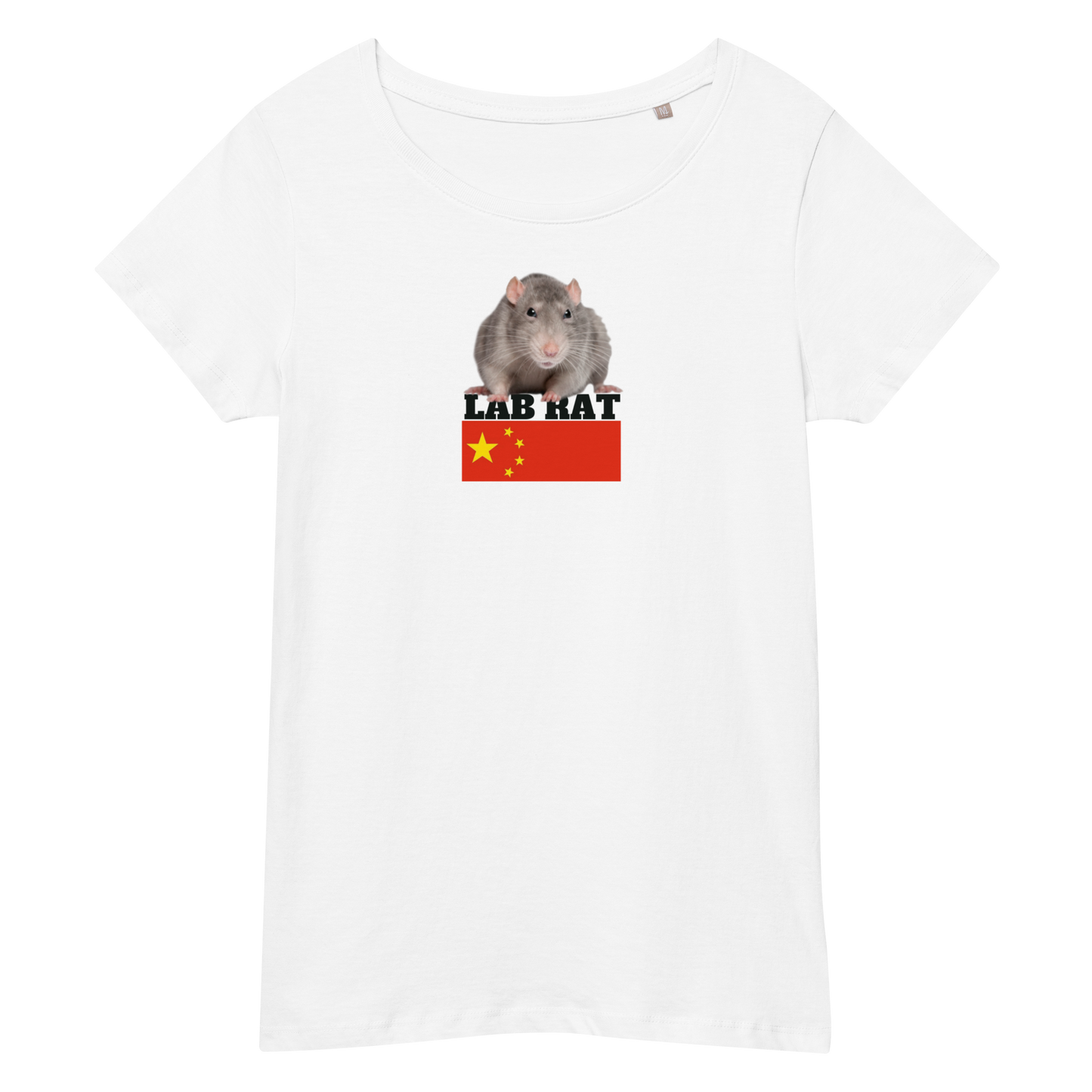 LAB RAT-WUHAN SURVIVOR (LADIE'S) BLACK LETTERING