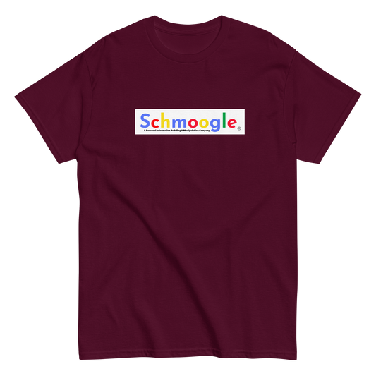 SCHMOOGLE-A Personal Information Peddling & Manipulation Company-White Box