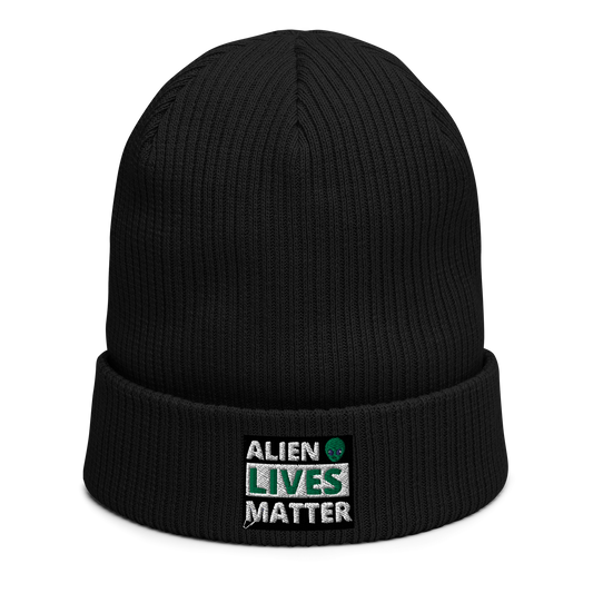 'ALIEN LIVES MATTER' BEENIE (BLACK or SAND)