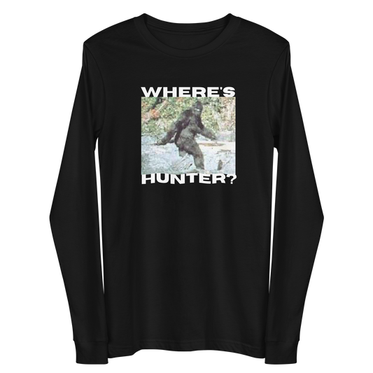 WHERE'S HUNTER? MEN'S L/S
