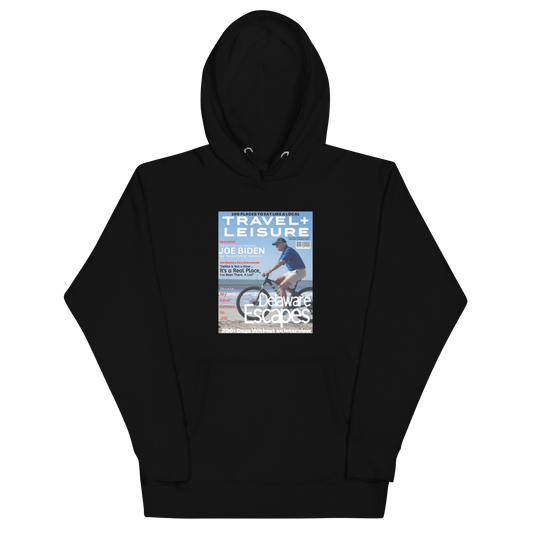 TRAVEL & LEISURE-'BIDEN' HOODIE (PROVOCATIVE MAGAZINE SERIES)