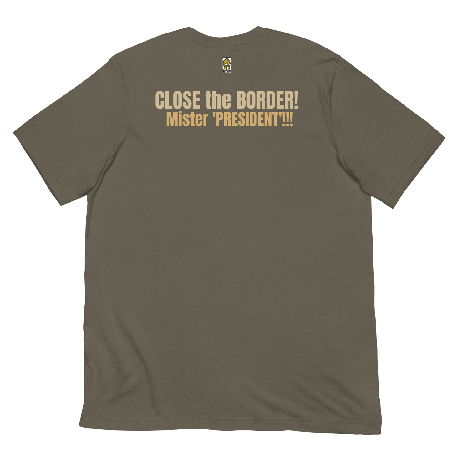 RAINBOW JOE/CLOSE THE BORDER-WHITE LETTERING