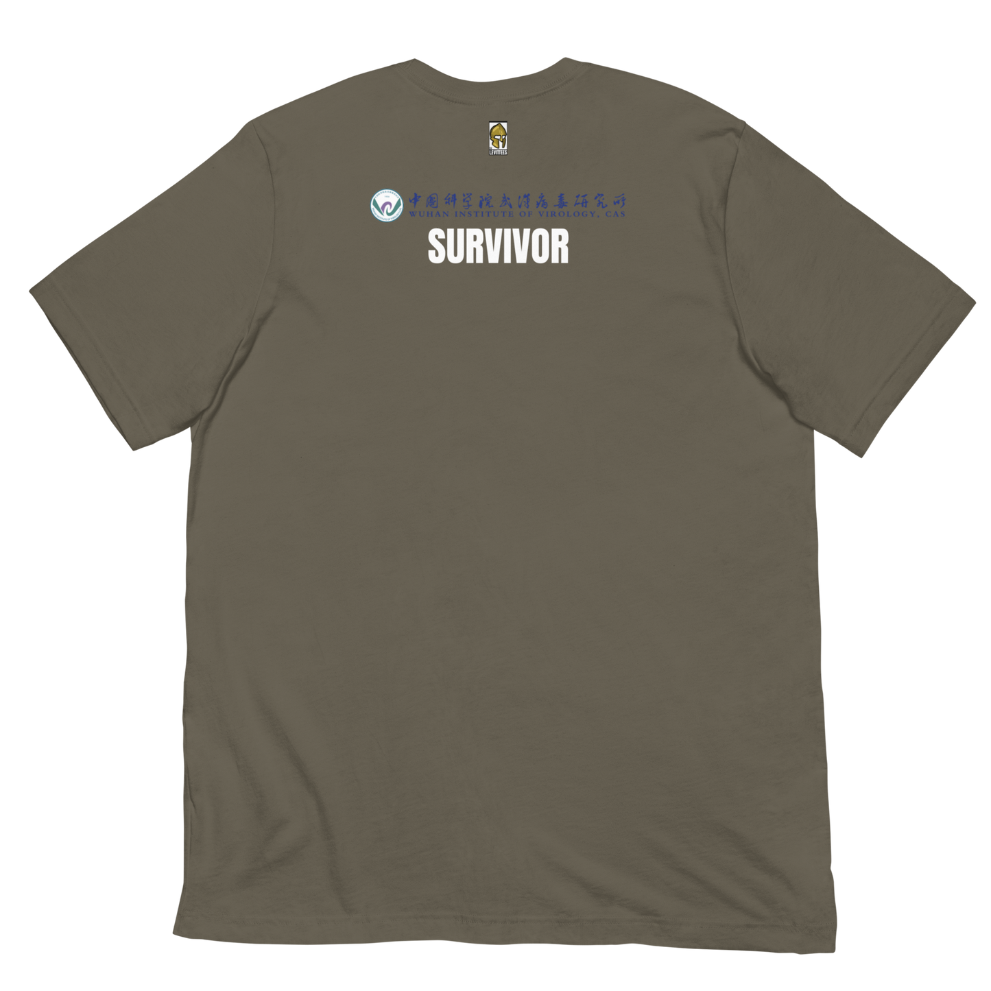 LAB BAT/WUHAN SURVIVOR-WHITE LETTERING