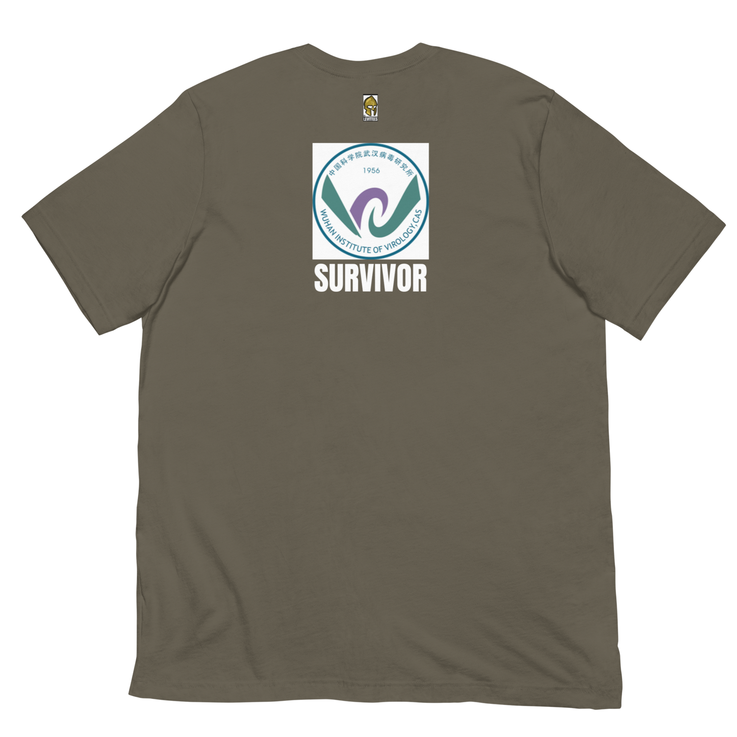 LAB RAT/WUHAN SURVIVOR-WHITE LETTERING