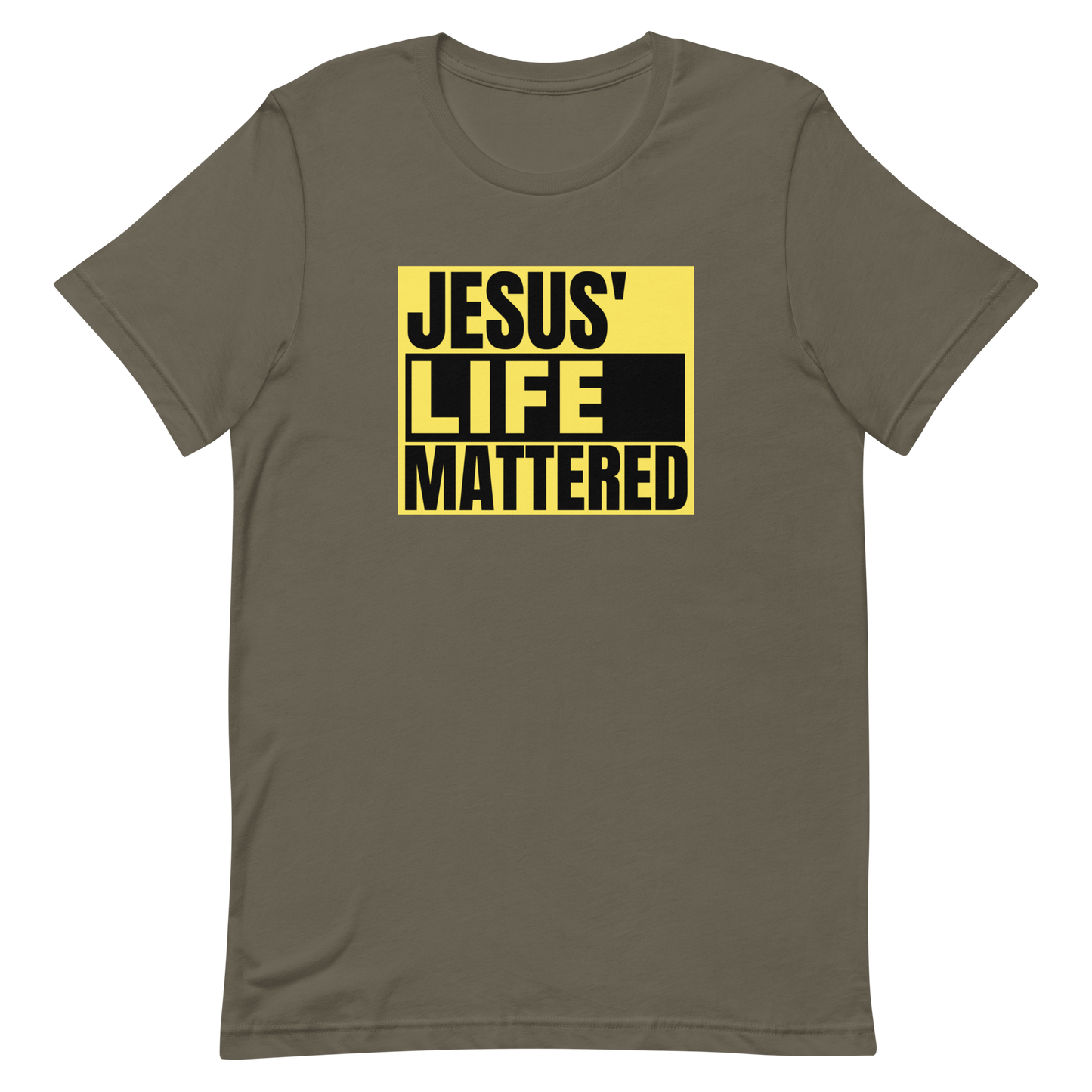 JESUS' LIFE MATTERED-SPREAD THE WORD