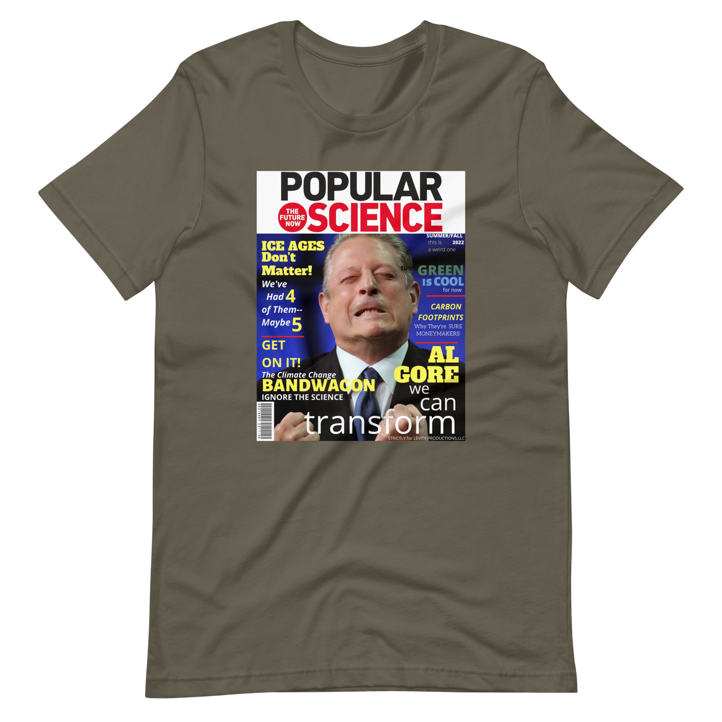 AL GORE/POPULAR SCIENCE-PROVOCATIVE MAGAZINE SERIES