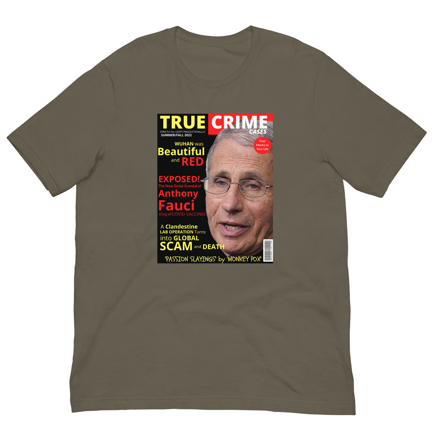 DR. ANTHONY FAUCI/TRUE CRIME-PROVOCATIVE MAGAZINE SERIES