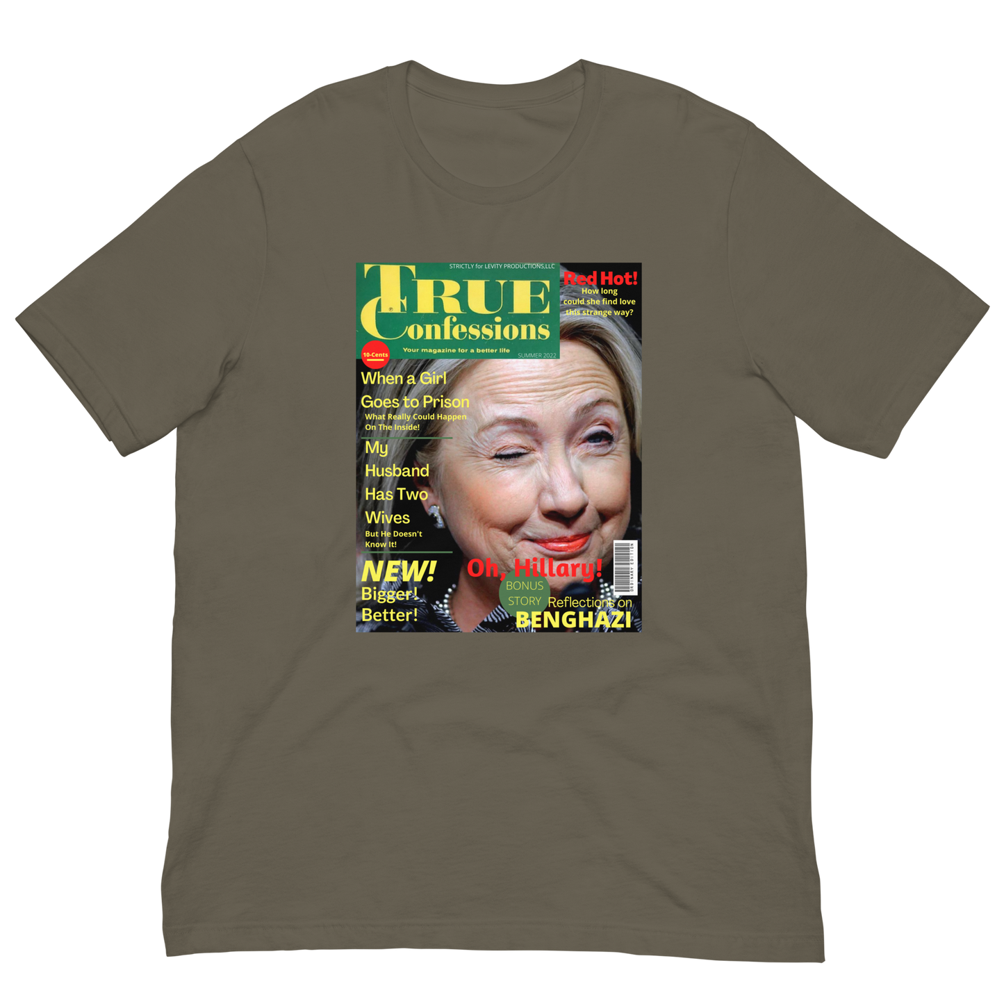HILARY CLINTON/TRUE CONFESSIONS-PROVOCATIVE MAGAZINE SERIES