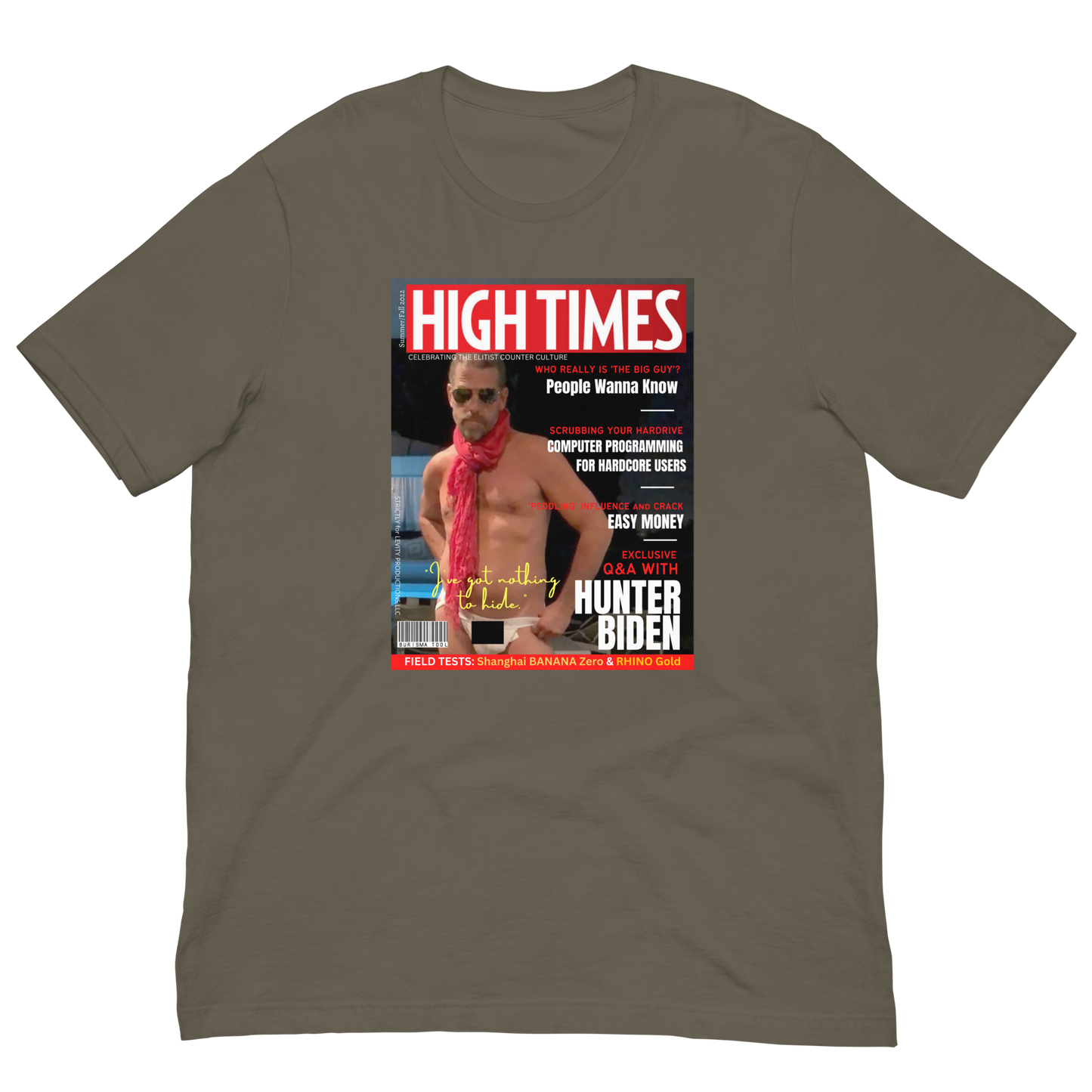 HUNTER BIDEN/HIGH TIMES-PROVOCATIVE MAGAZINE SERIES
