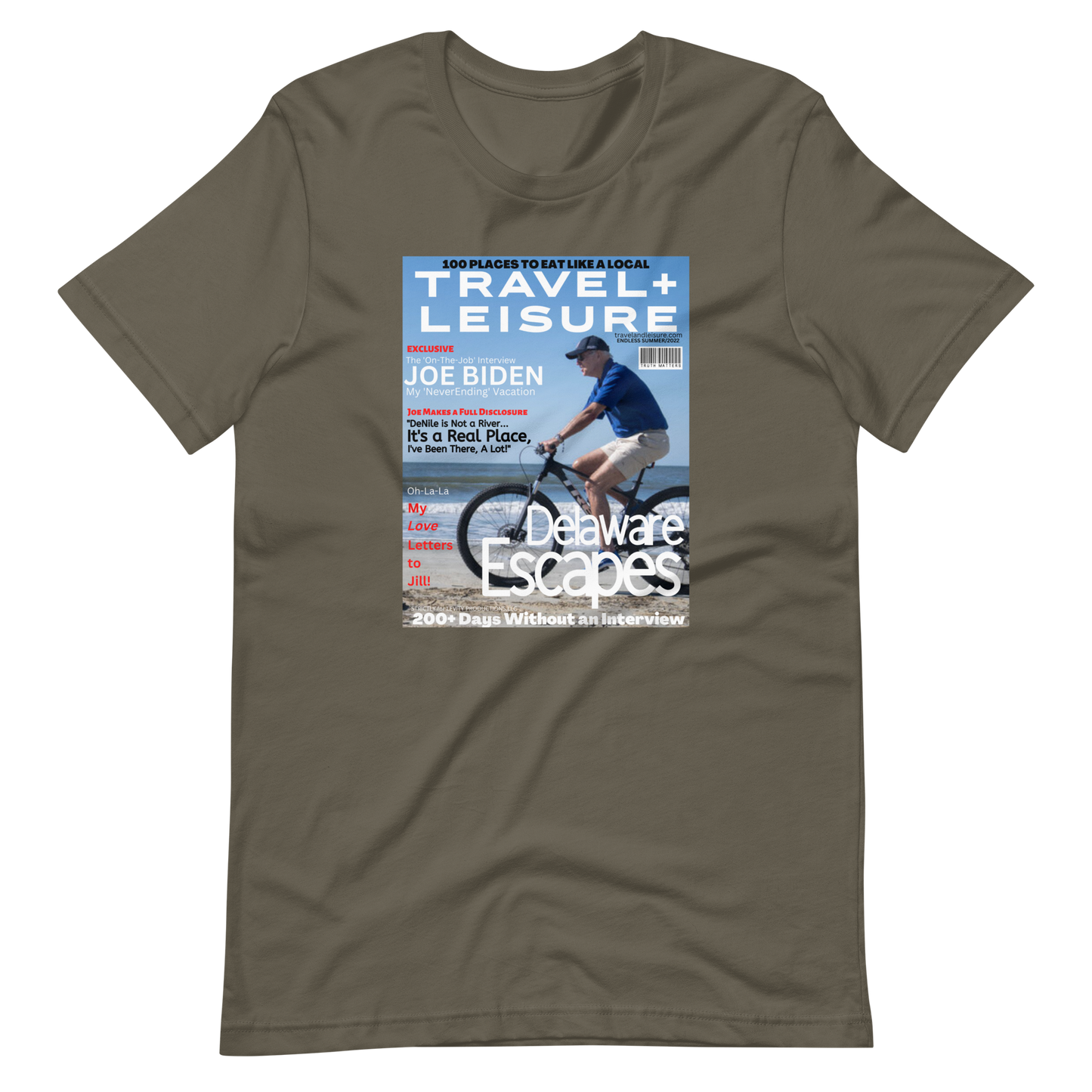 JOE BIDEN/TRAVEL & LEISURE-PROVOCATIVE MAGAZINE SERIES