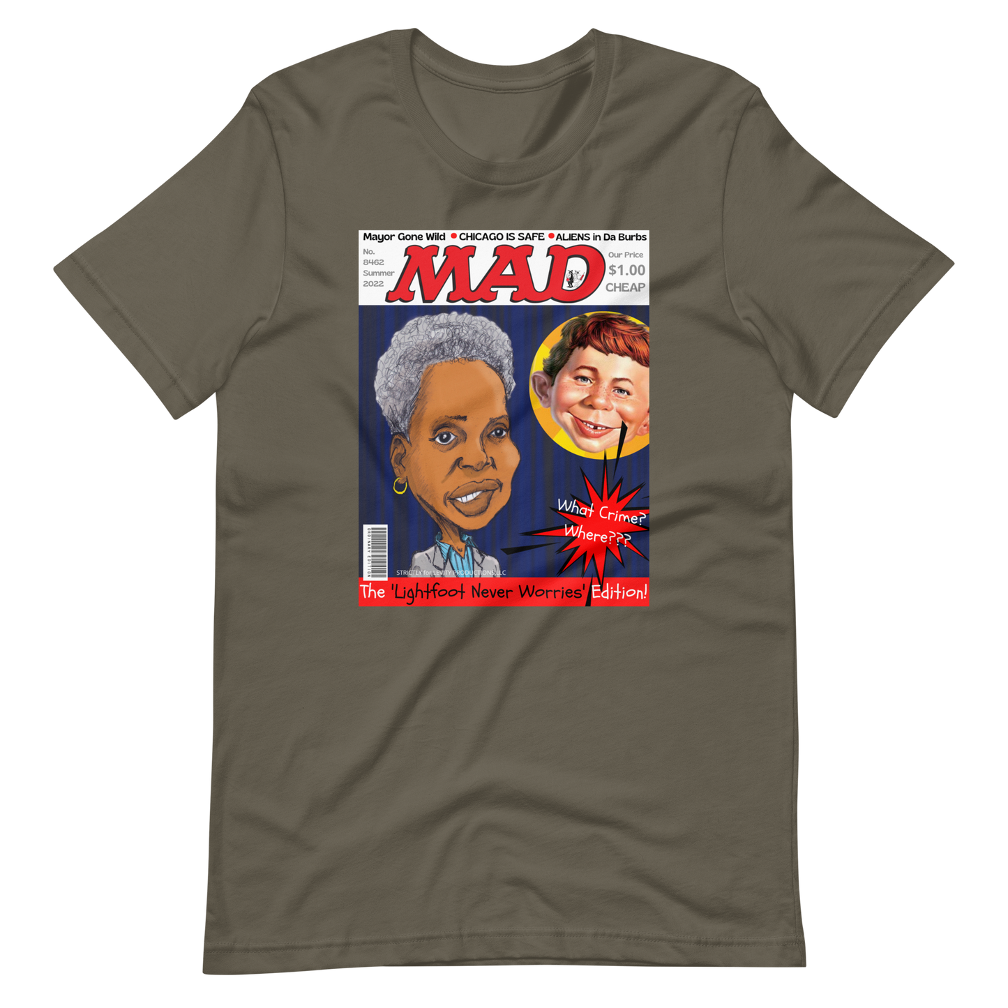 MAYOR LIGHTFOOT/MAD-PROVOCATIVE MAGAZINE SERIES