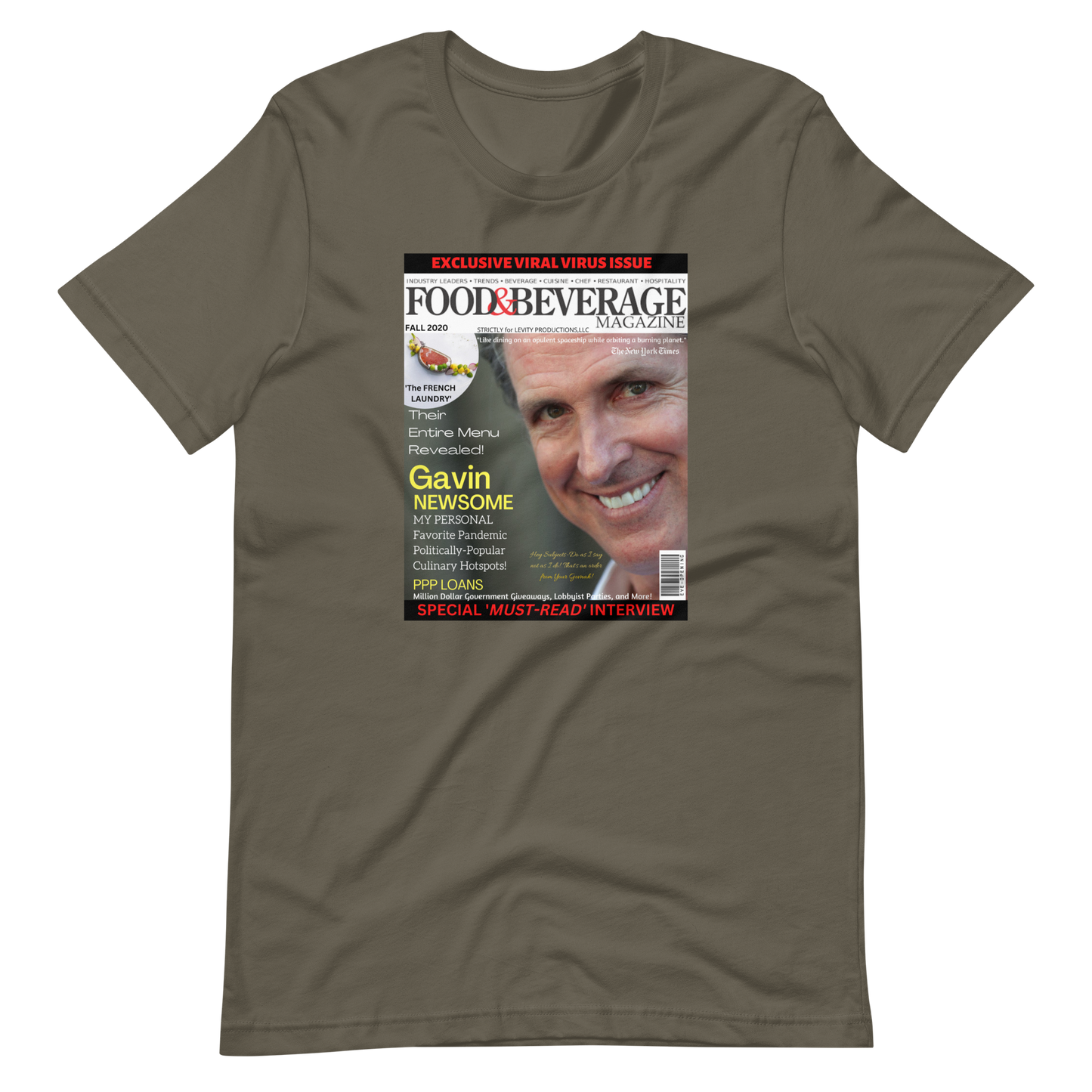 GAVIN NEWSOME/FOOD & BEVERAGE-PROVOCATIVE MAGAZINE SERIES