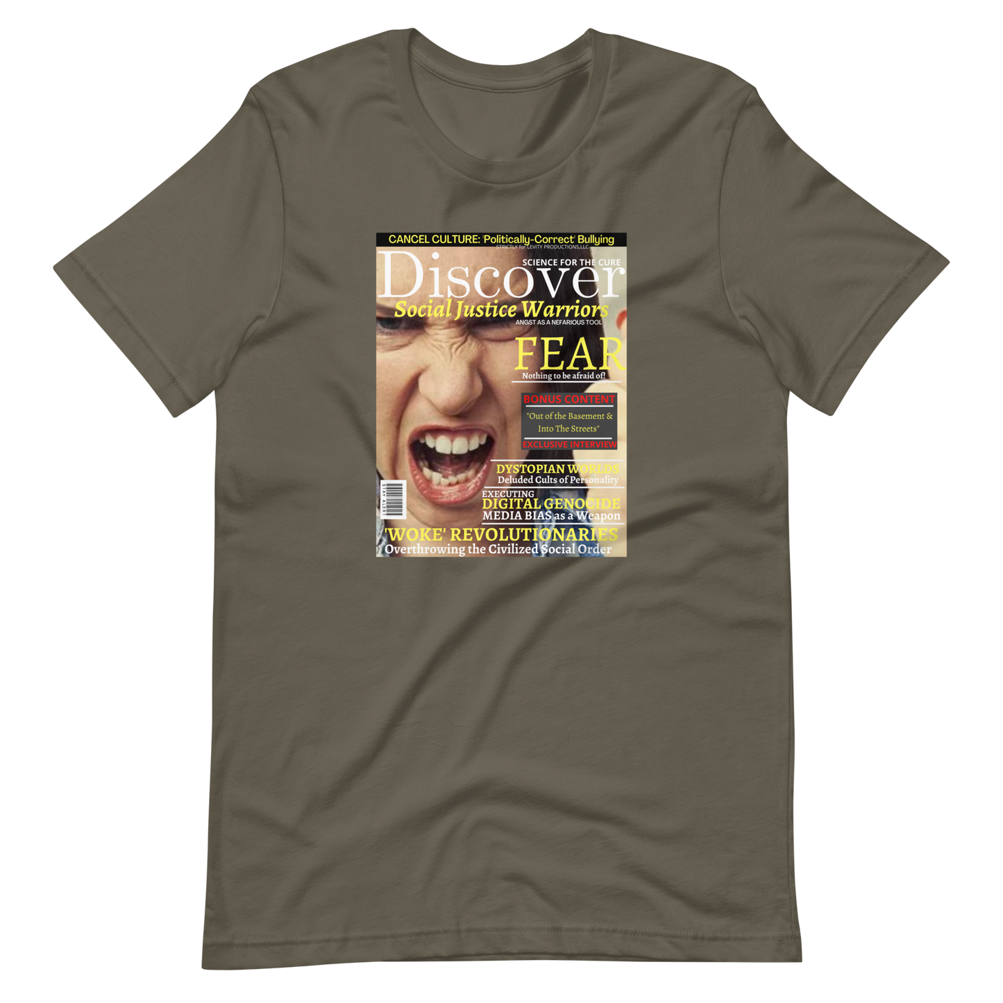 SOCIAL JUSTICE WARRIORS/DISCOVER-PROVOCATIVE MAGAZINE SERIES